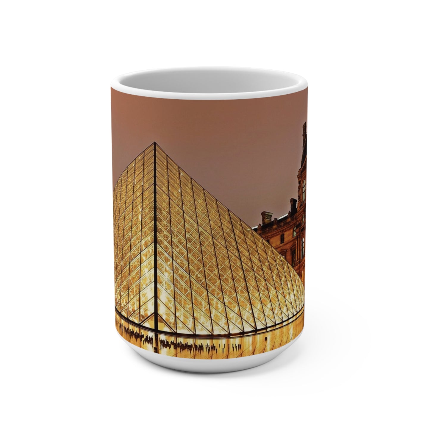 Coffee & Tea Mug with City prints, 15oz