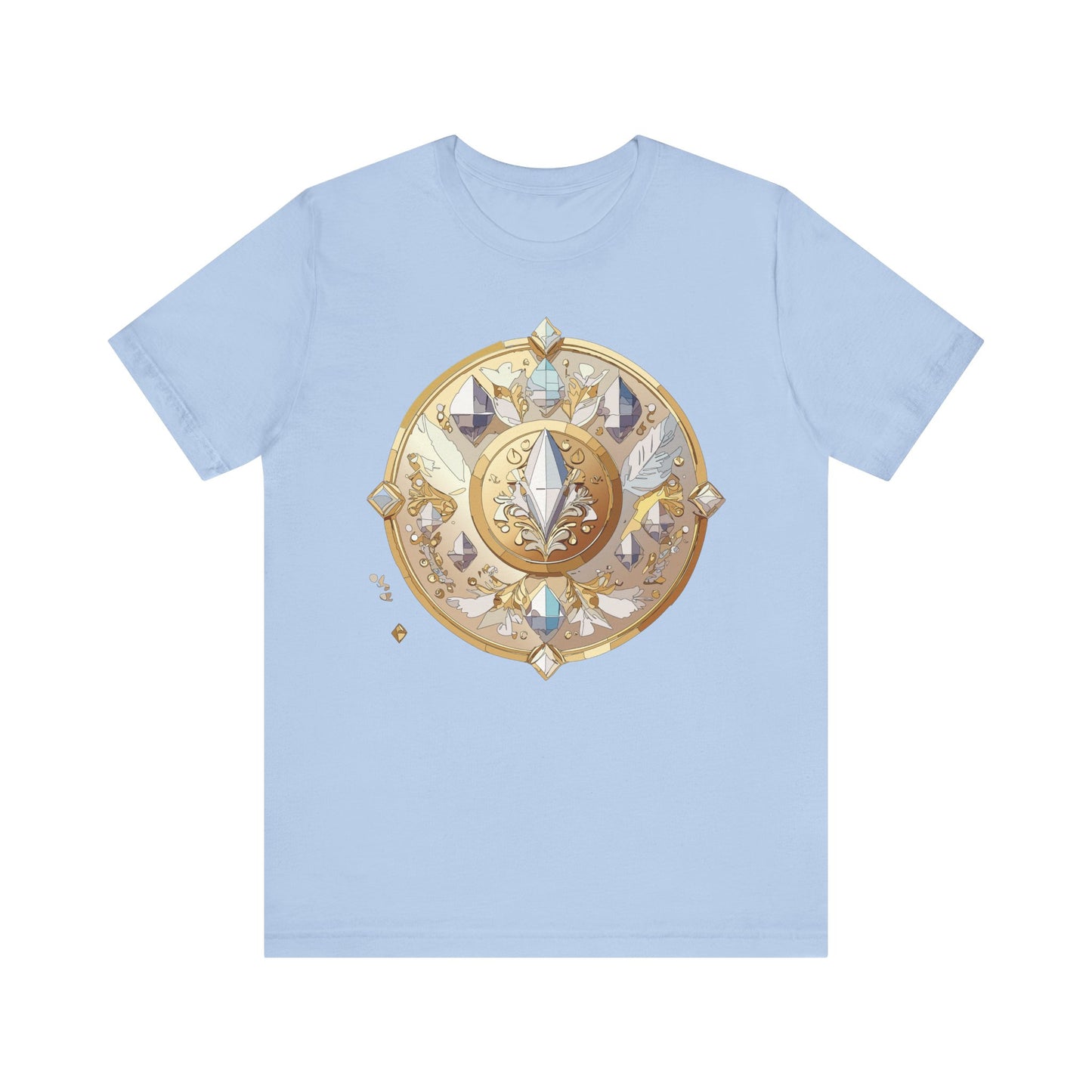 Medallion Shirt, Shirt with Medallion, Tee Shirt with Medal