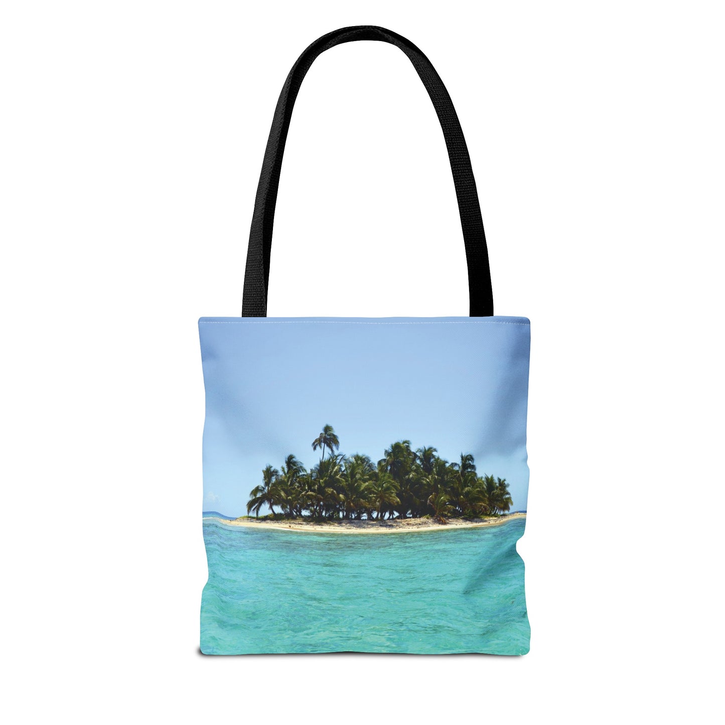 Canvas Bag with Beach Prints