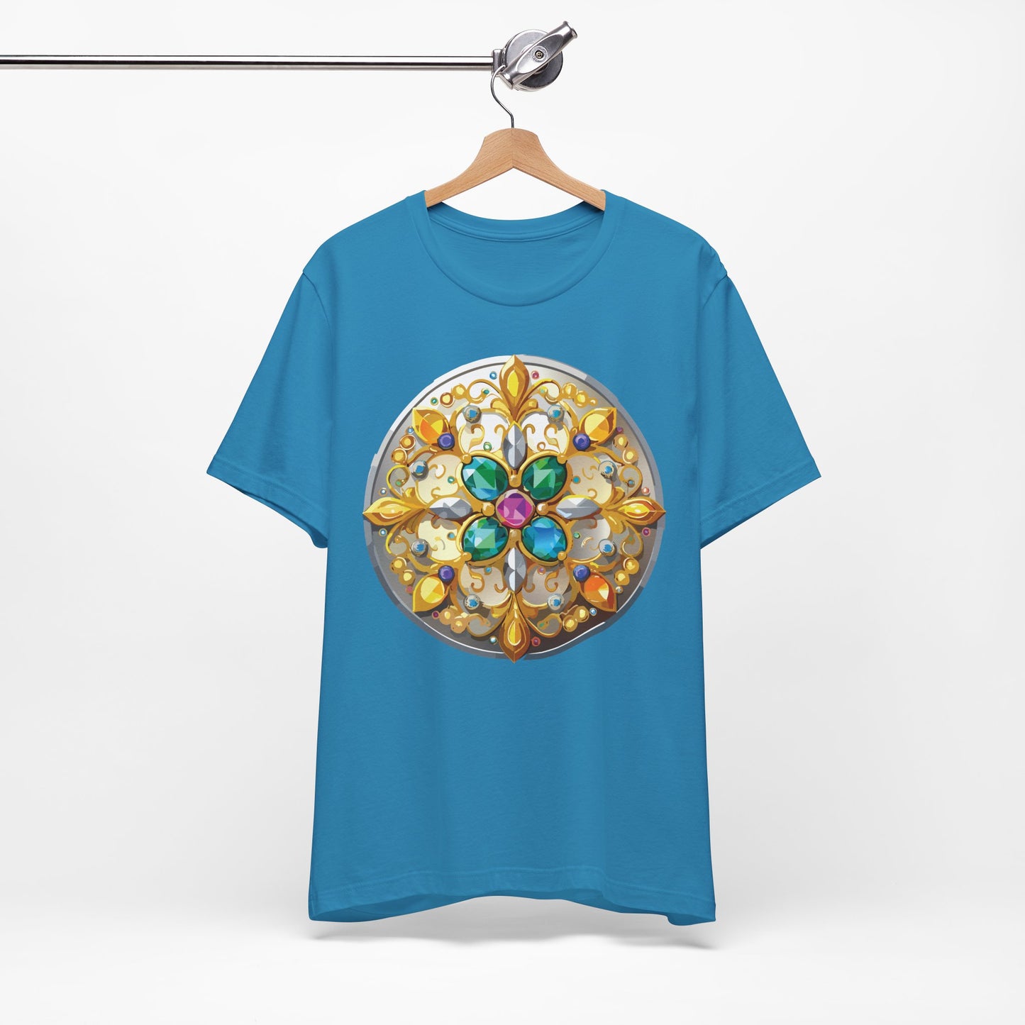 Medallion Shirt, Shirt with Medallion, Tee Shirt with Medal