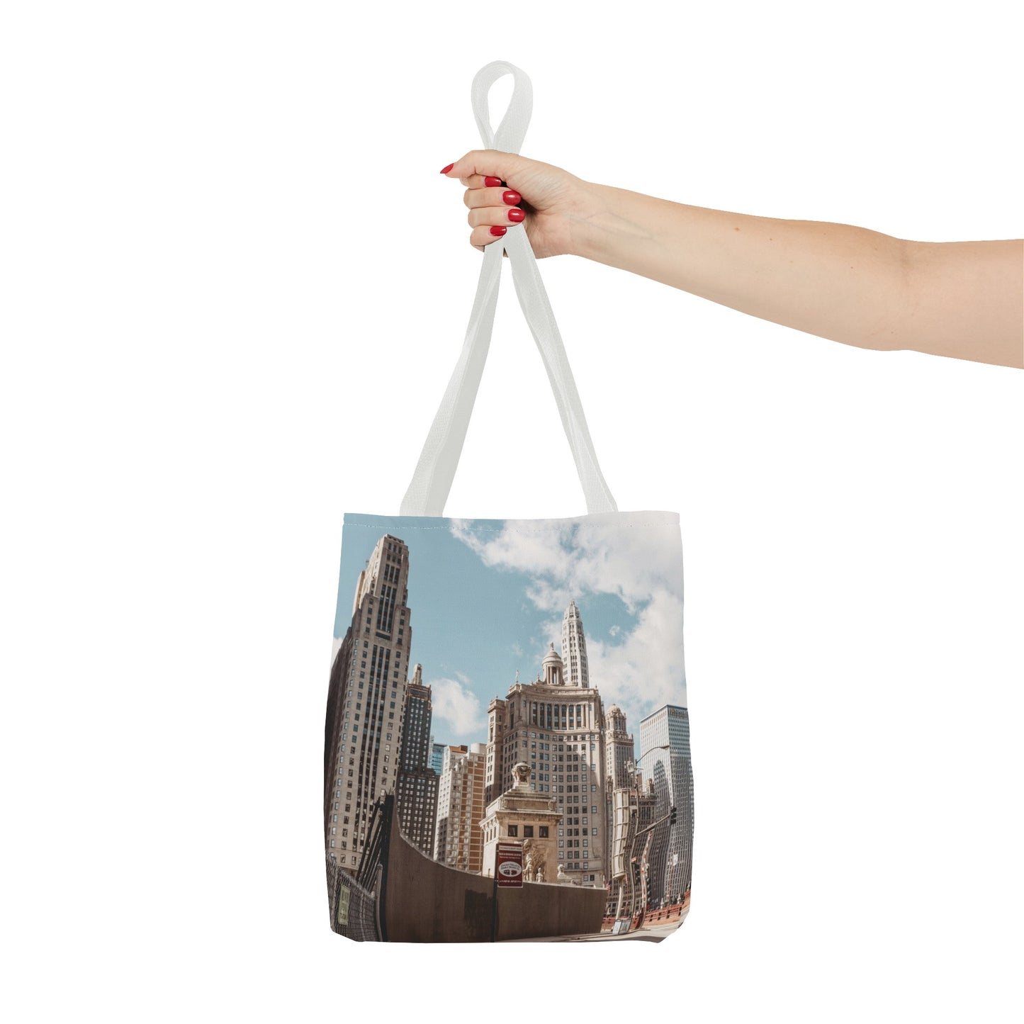 Canvas Bag with City Prints