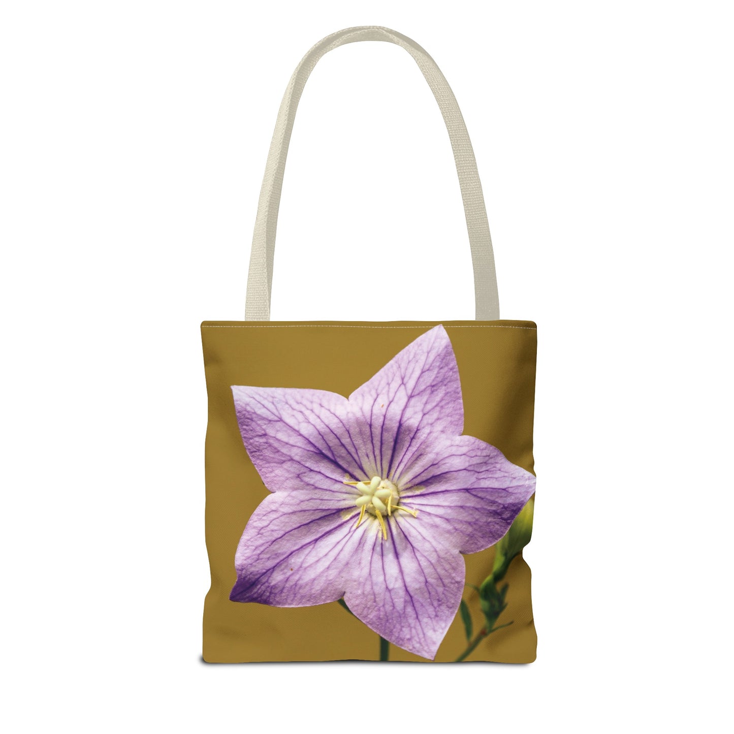 Canvas Bag with Floral Prints