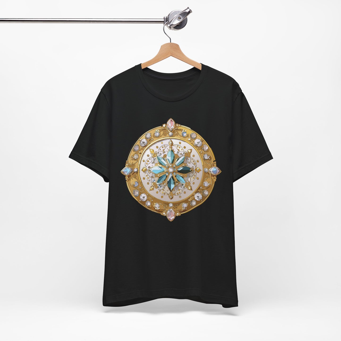 Medallion Shirt, Shirt with Medallion, Tee Shirt with Medal