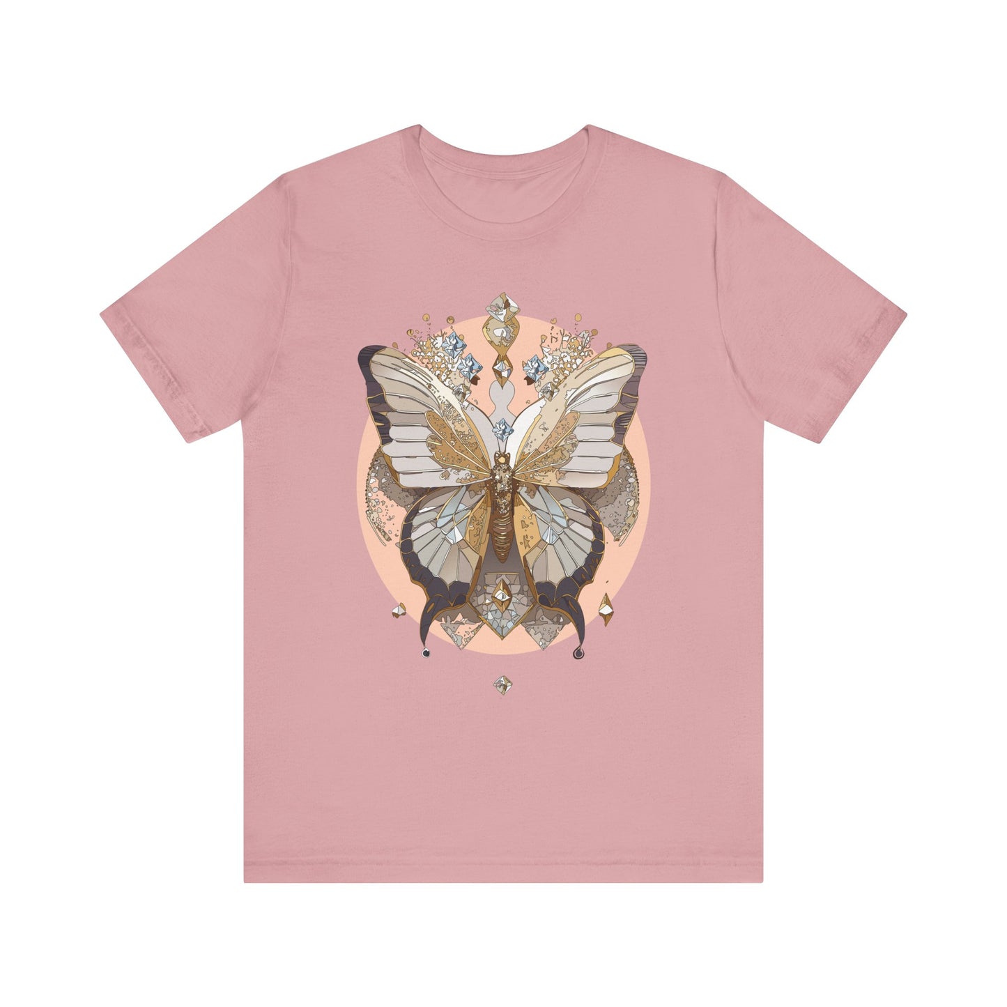 Butterfly Shirt, Shirt with Butterfly, Tee Shirt with Antique Butterfly