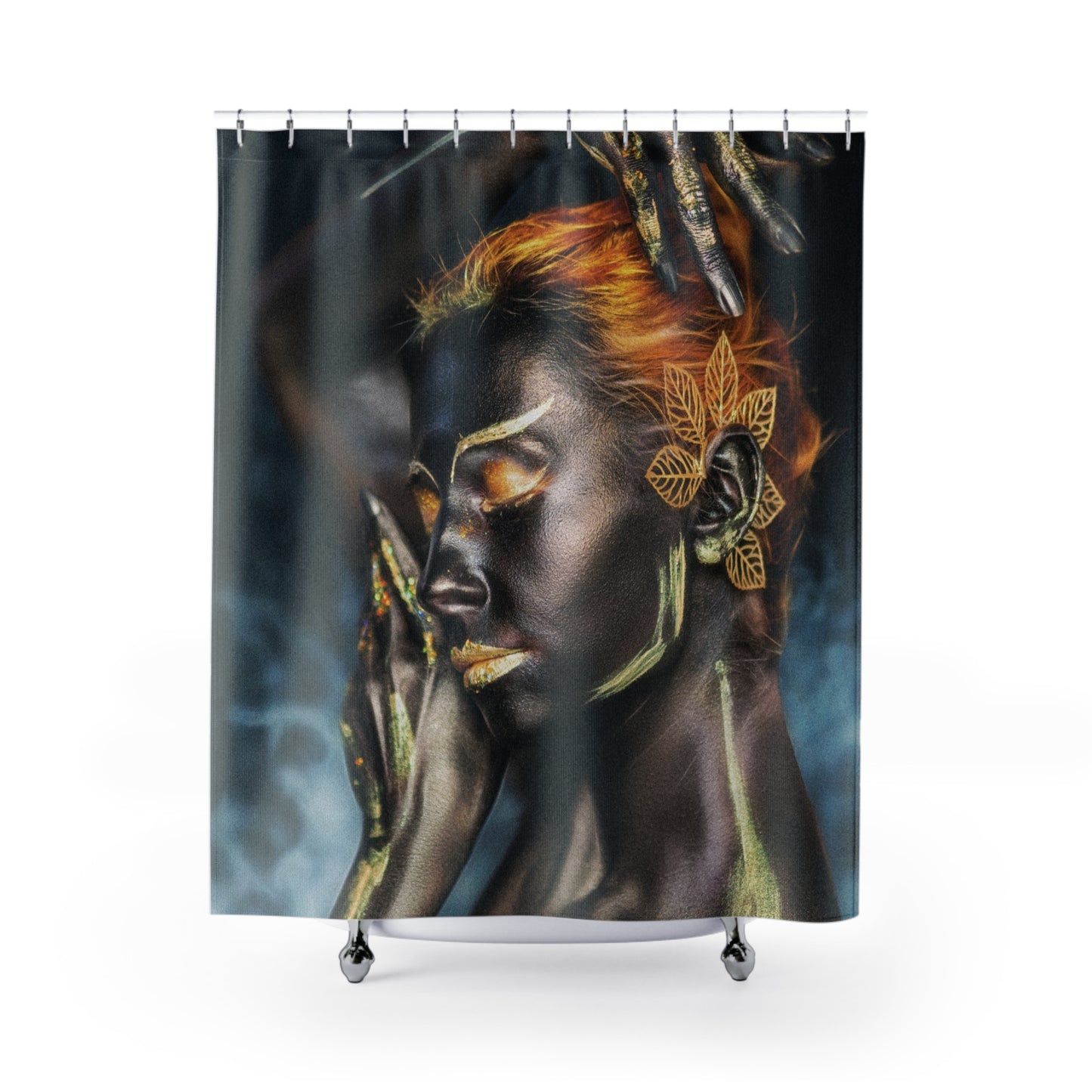 Woman Shower Curtain