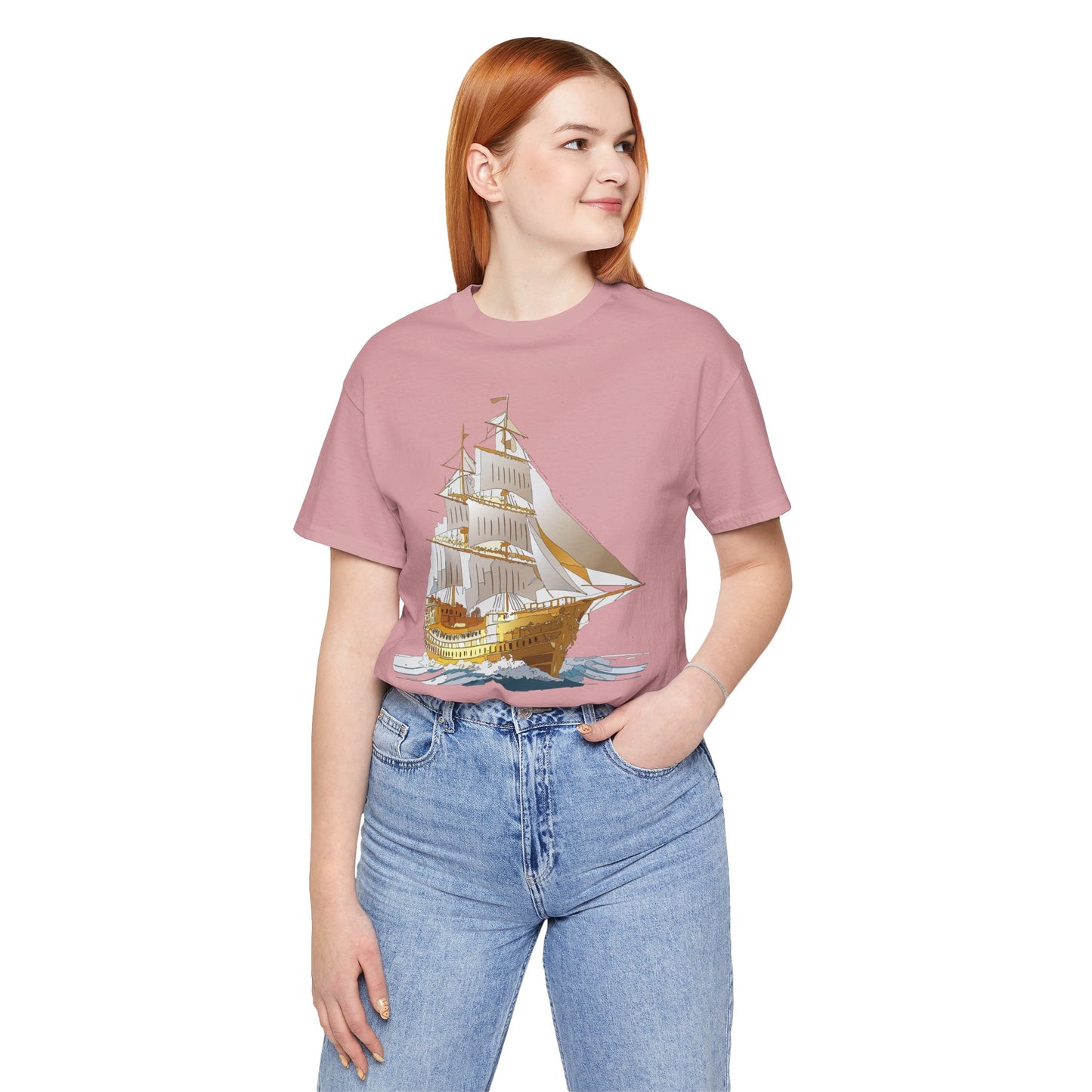 Ship Shirt, Shirt with Ship, Tee shirt with Ship