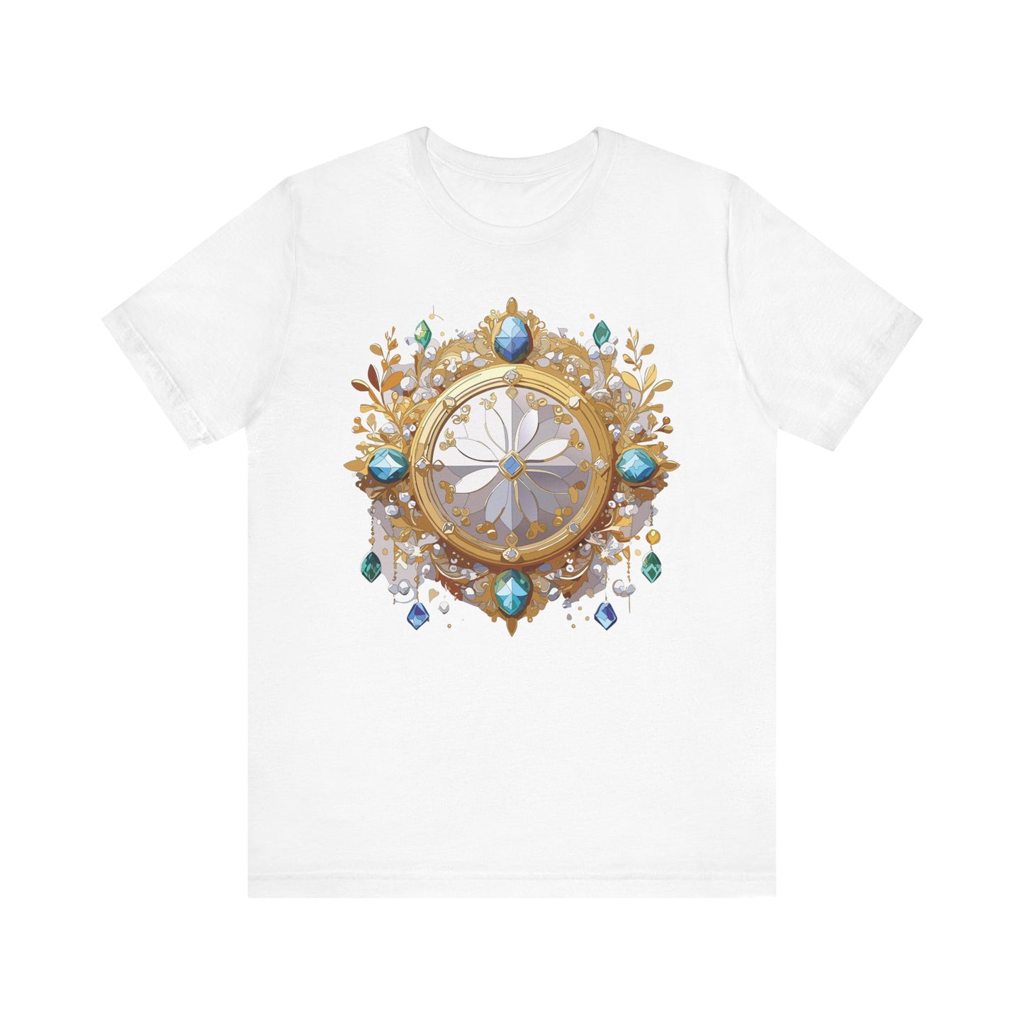 Medallion Shirt, Shirt with Medallion, Tee Shirt with Medal