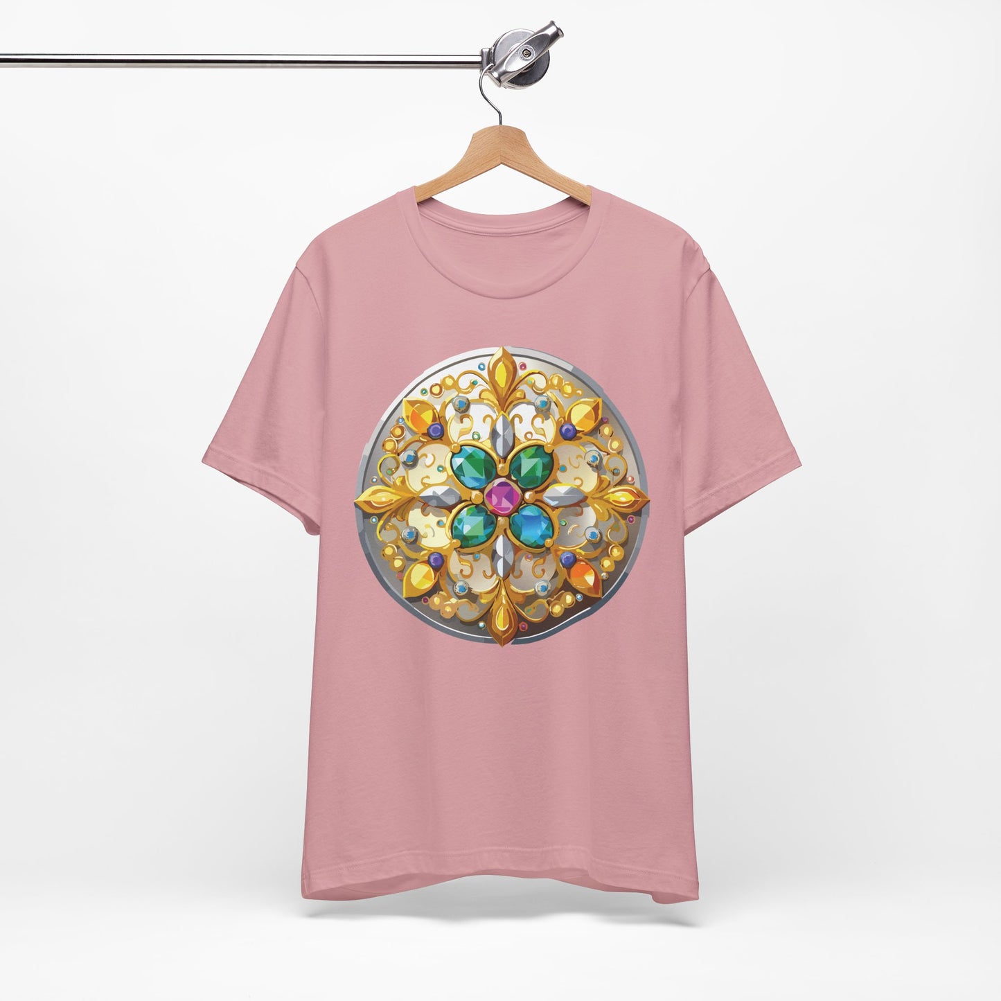Medallion Shirt, Shirt with Medallion, Tee Shirt with Medal