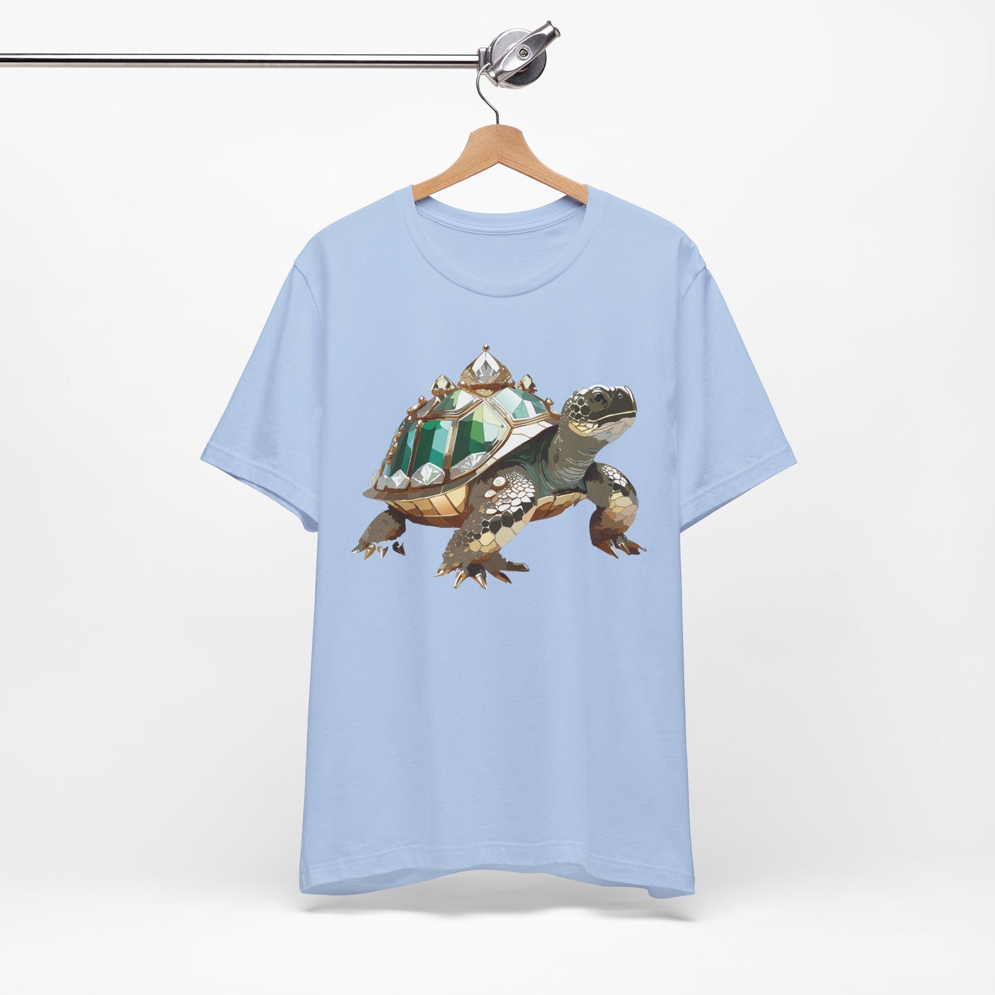 Animal Shirt, Shirt with Animal, Tee Shirt with Gold Animal Medal, Shirt with Antique Animal Medallion
