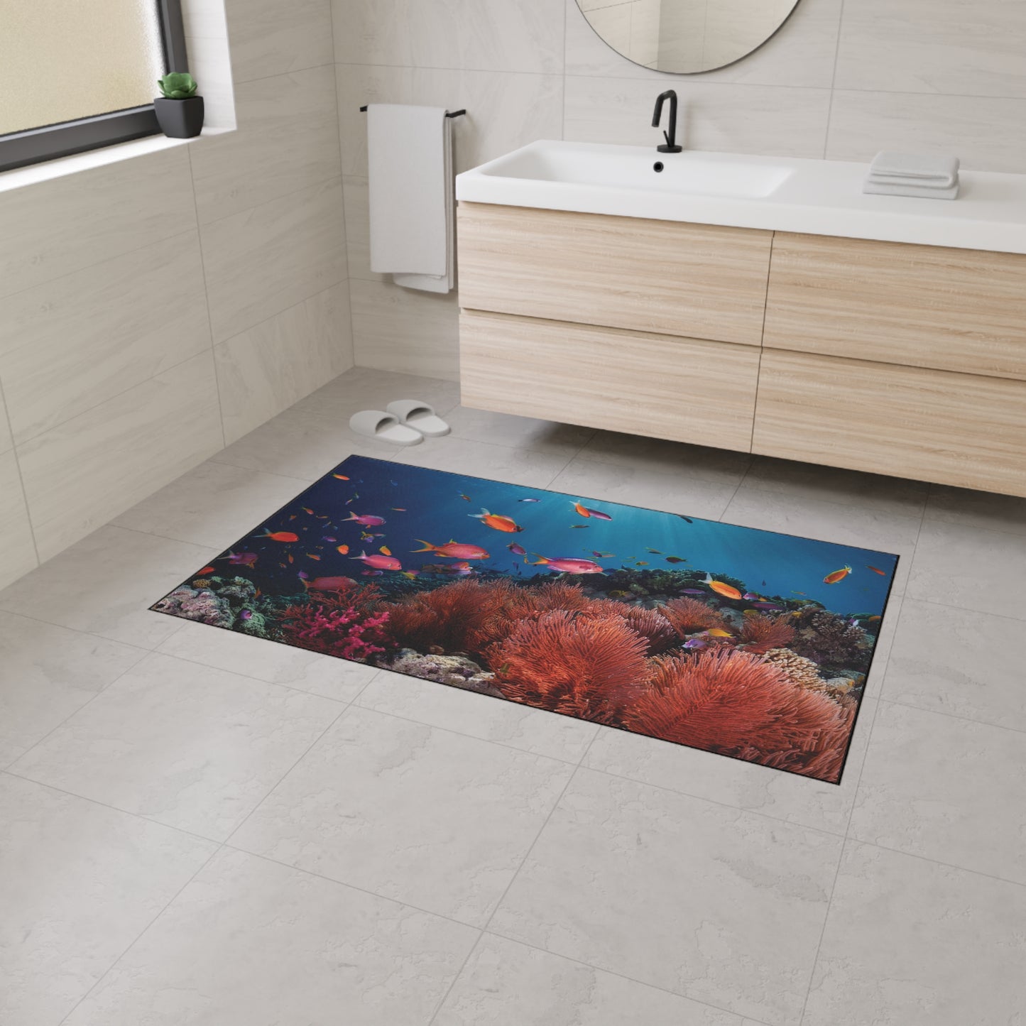 Heavy Duty Floor Mat - Deep Ocean