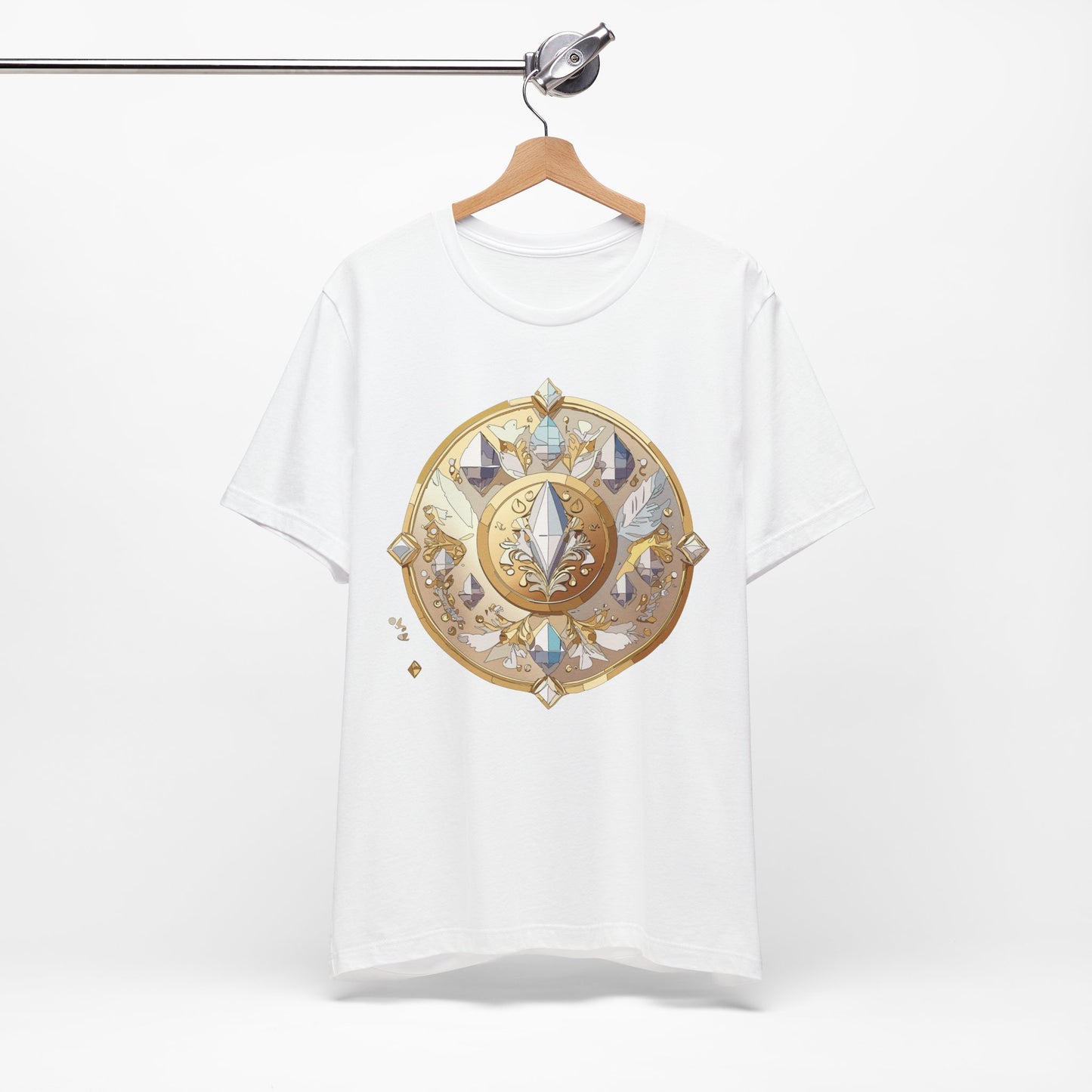 Medallion Shirt, Shirt with Medallion, Tee Shirt with Medal