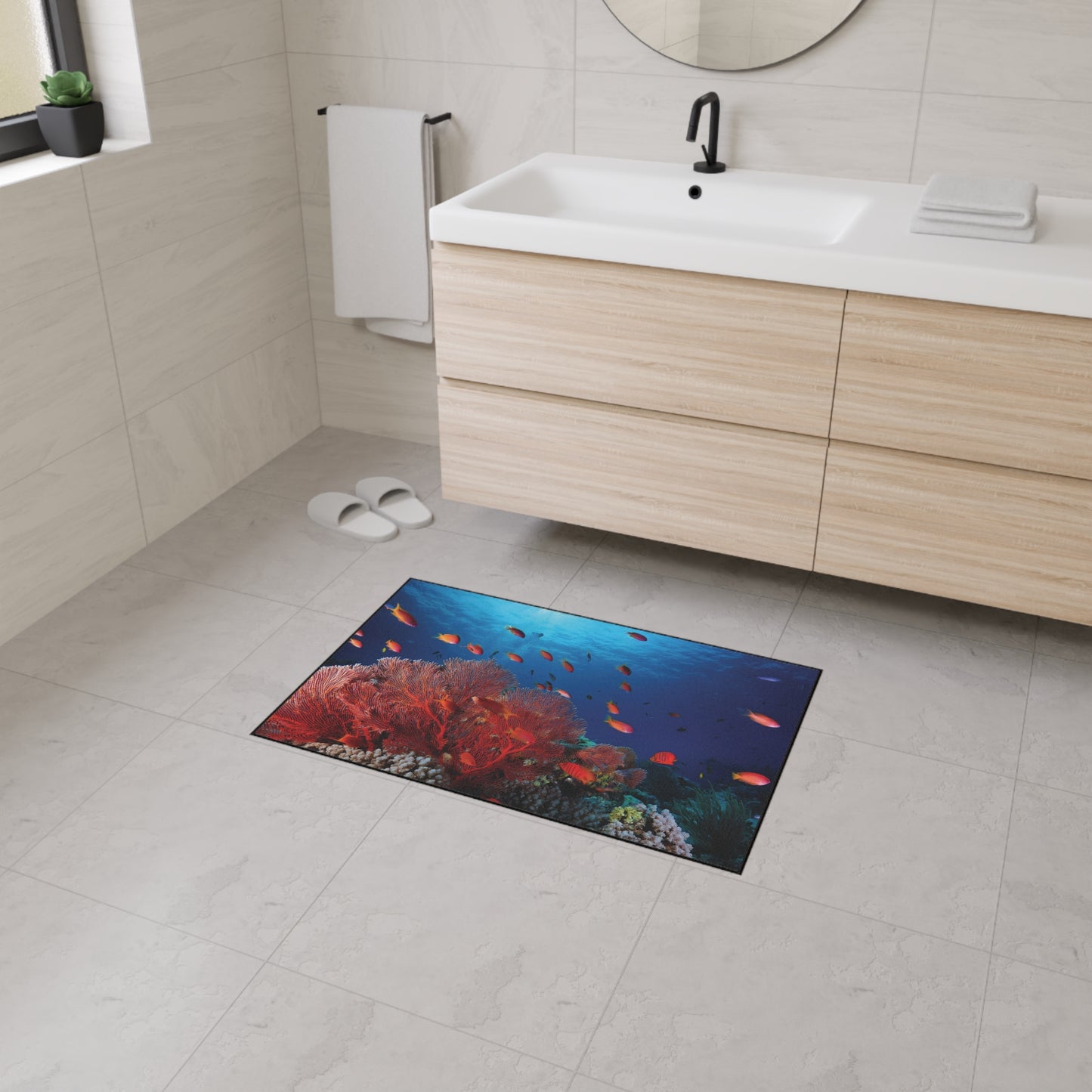 Heavy Duty Floor Mat - Deep Ocean