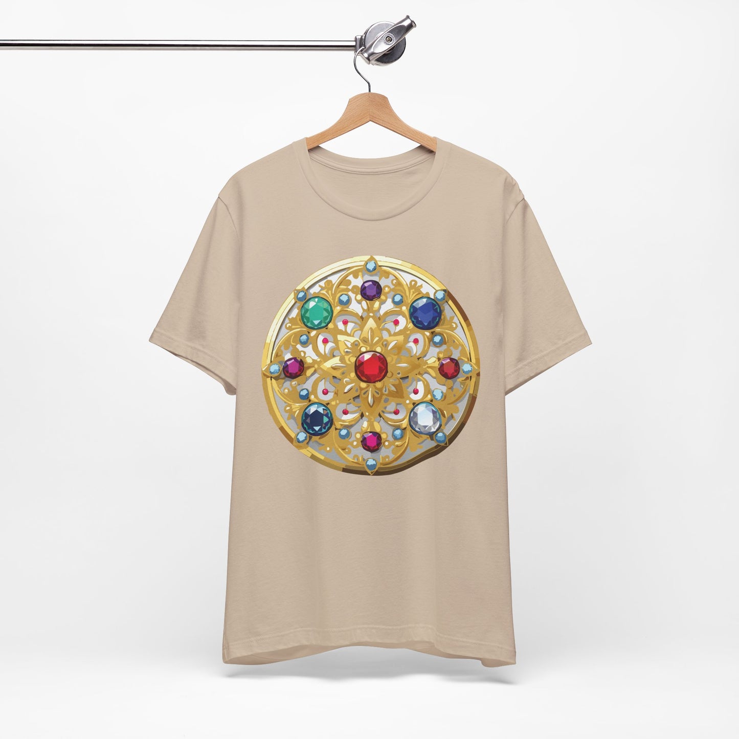 Medallion Shirt, Shirt with Medallion, Tee Shirt with Medal