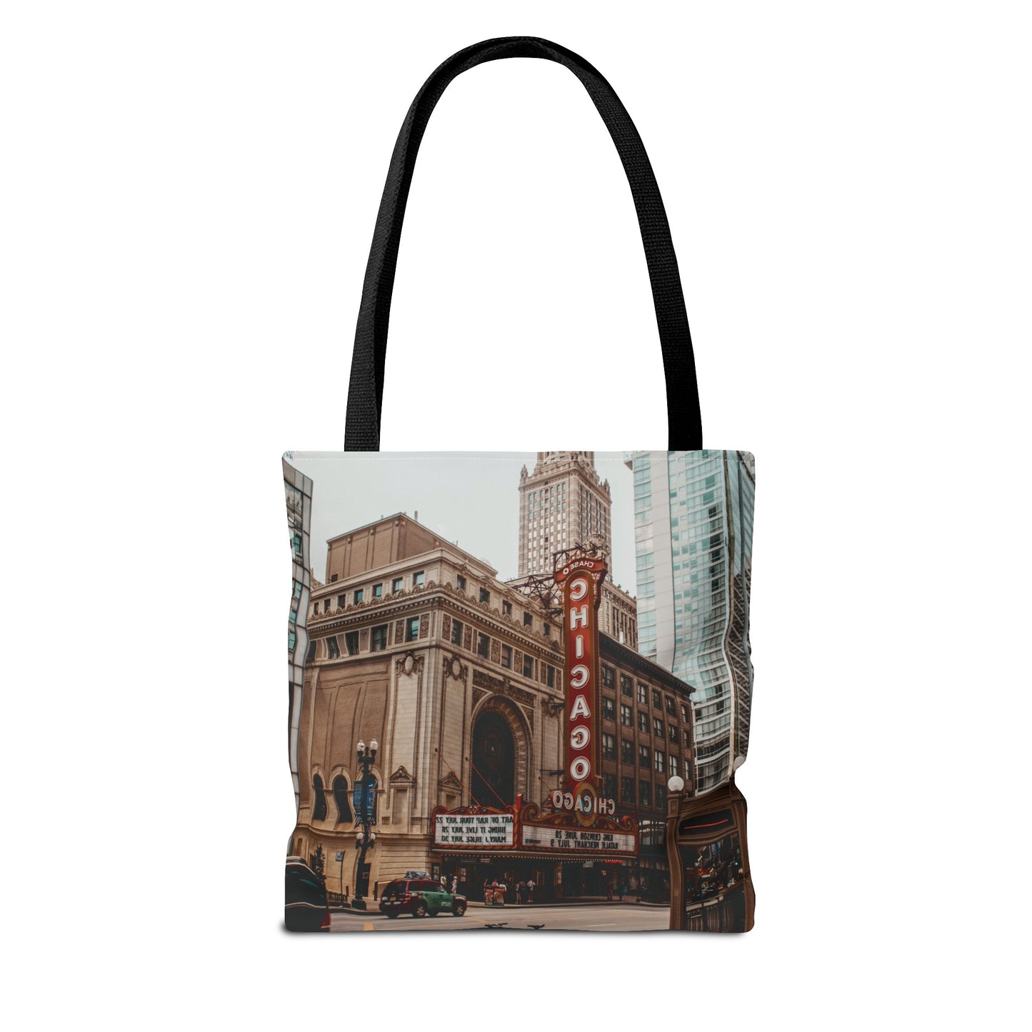 Canvas Bag with City Prints