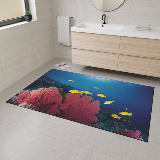 Heavy Duty Floor Mat - Deep Ocean