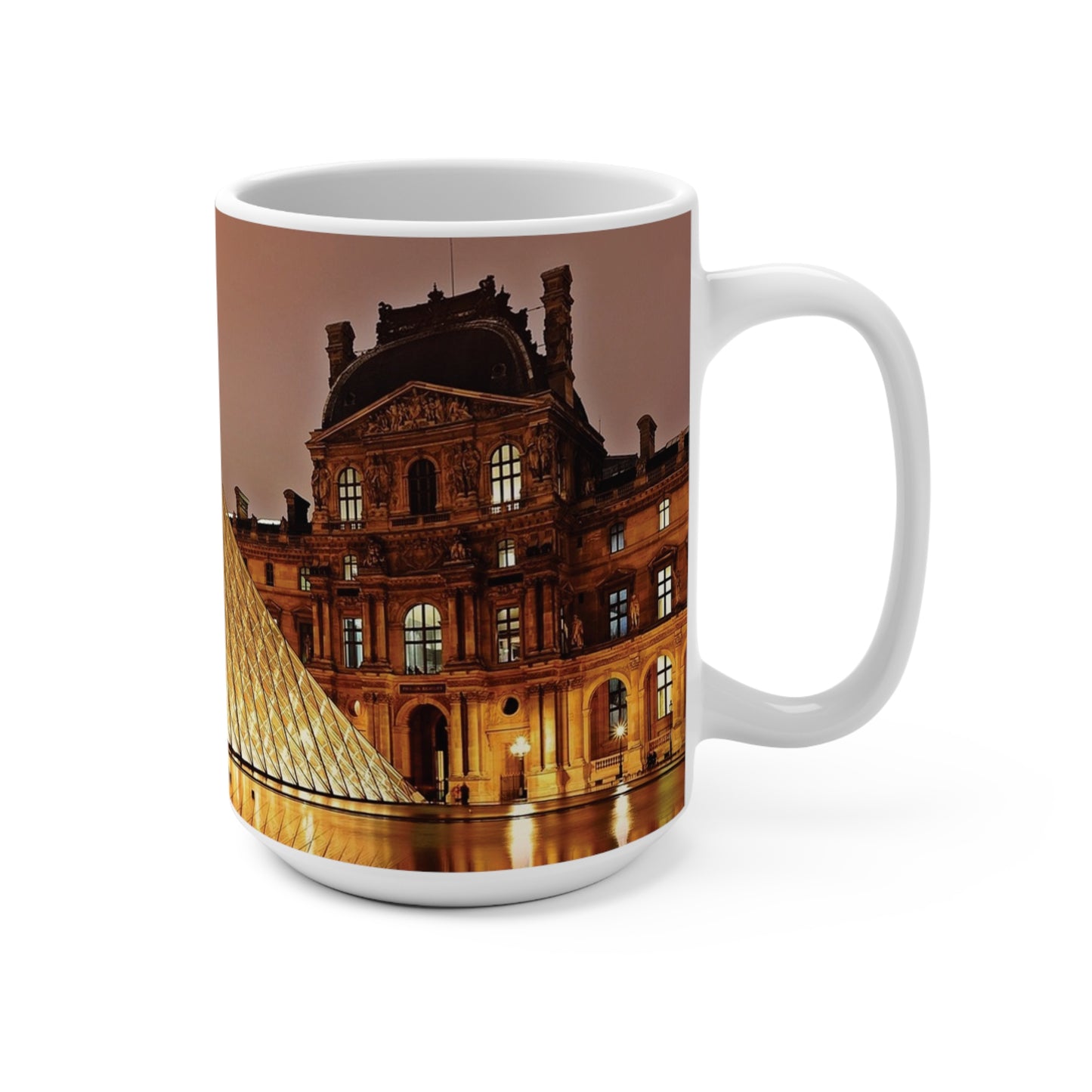 Coffee & Tea Mug with City prints, 15oz