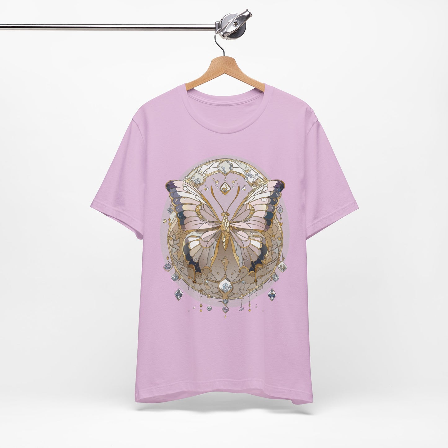 Butterfly Shirt, Shirt with Butterfly, Tee Shirt with Antique Butterfly