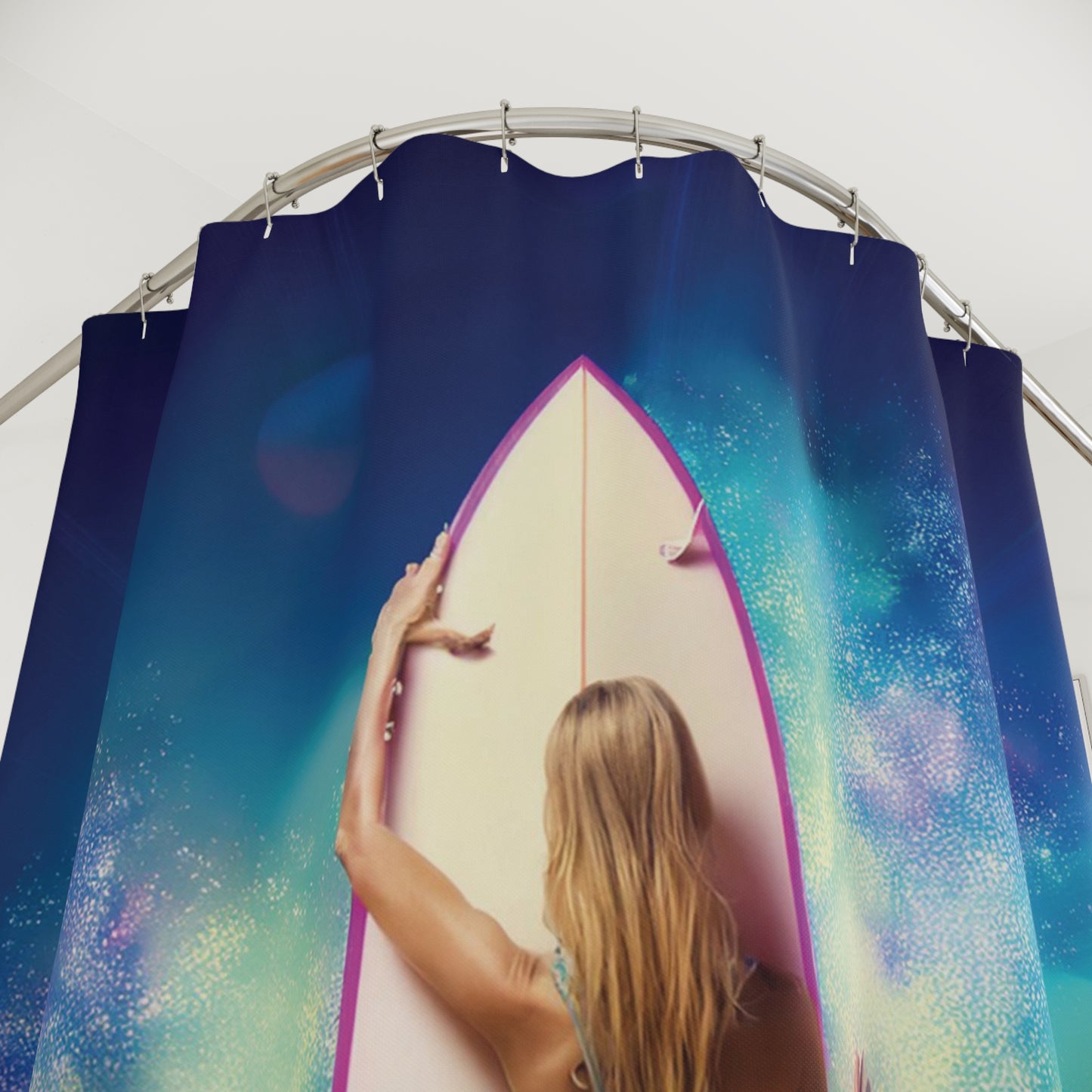 Woman Shower Curtain