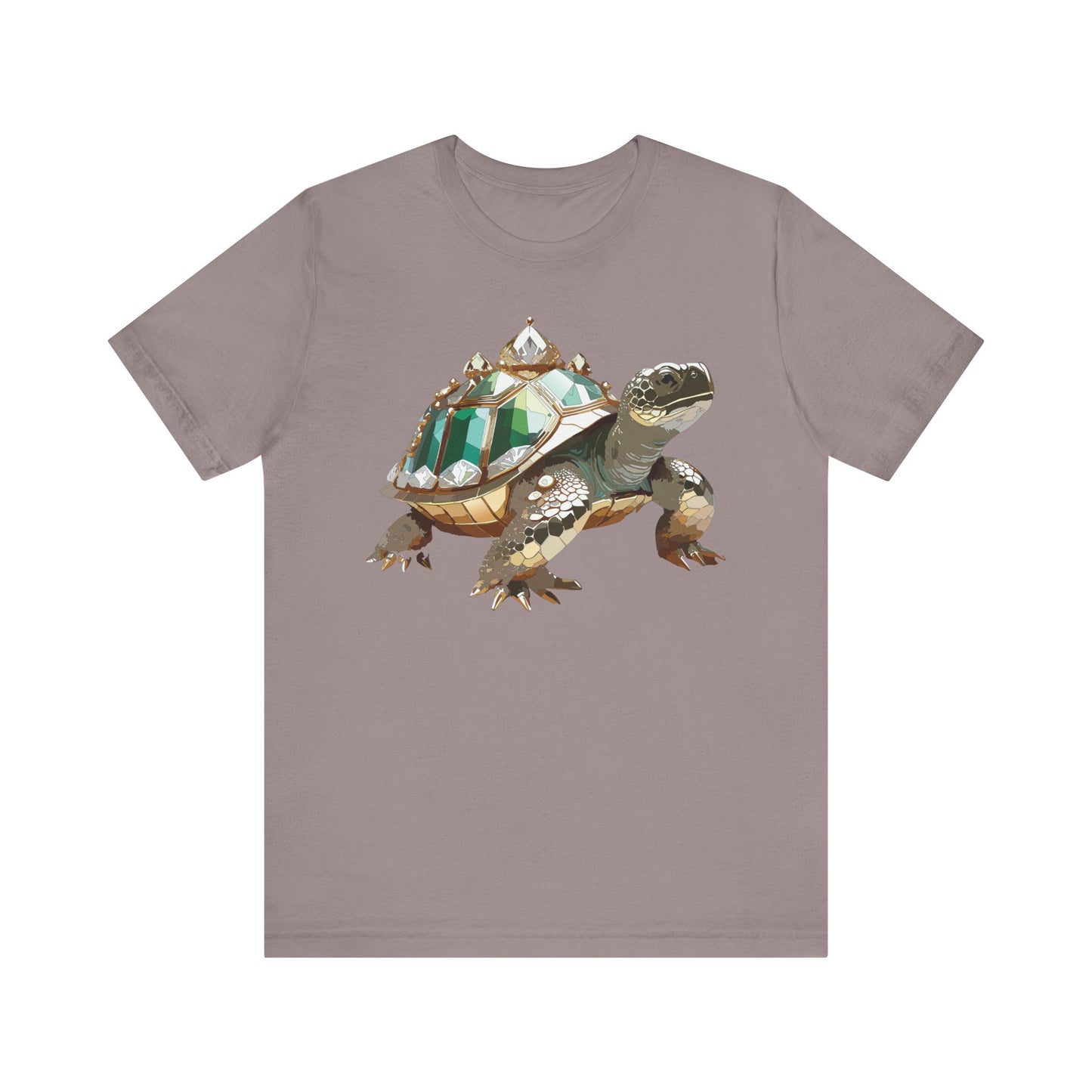 Animal Shirt, Shirt with Animal, Tee Shirt with Gold Animal Medal, Shirt with Antique Animal Medallion