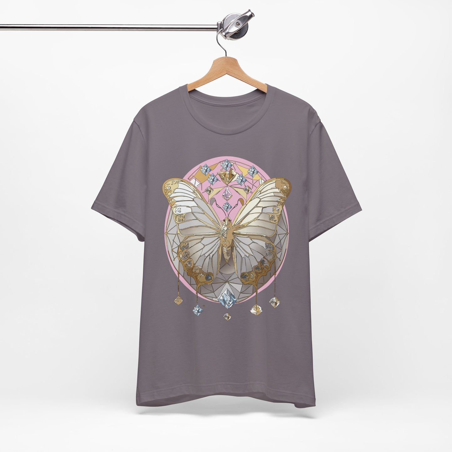 Butterfly Shirt, Shirt with Butterfly, Tee Shirt with Antique Butterfly