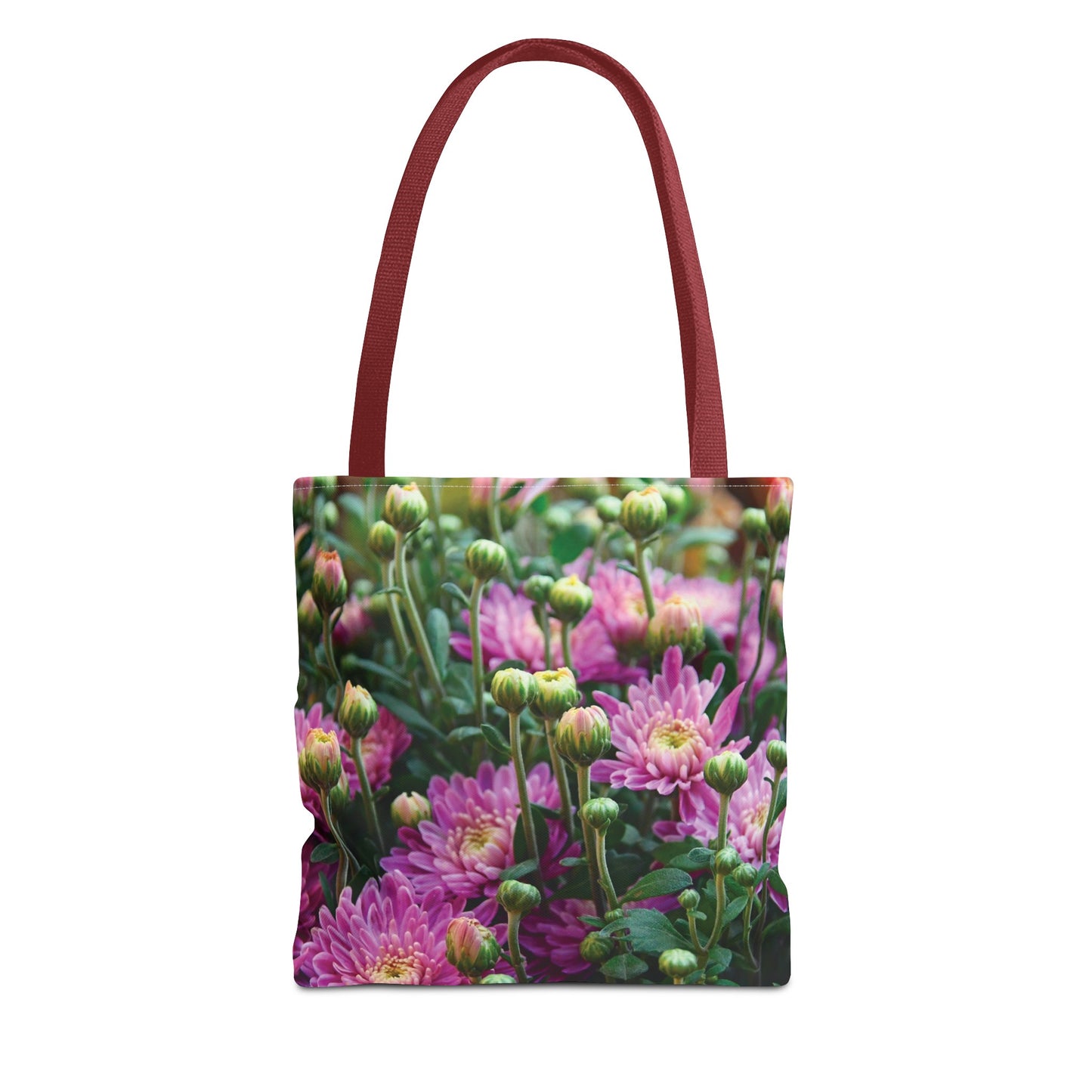 Canvas Bag with Floral Prints