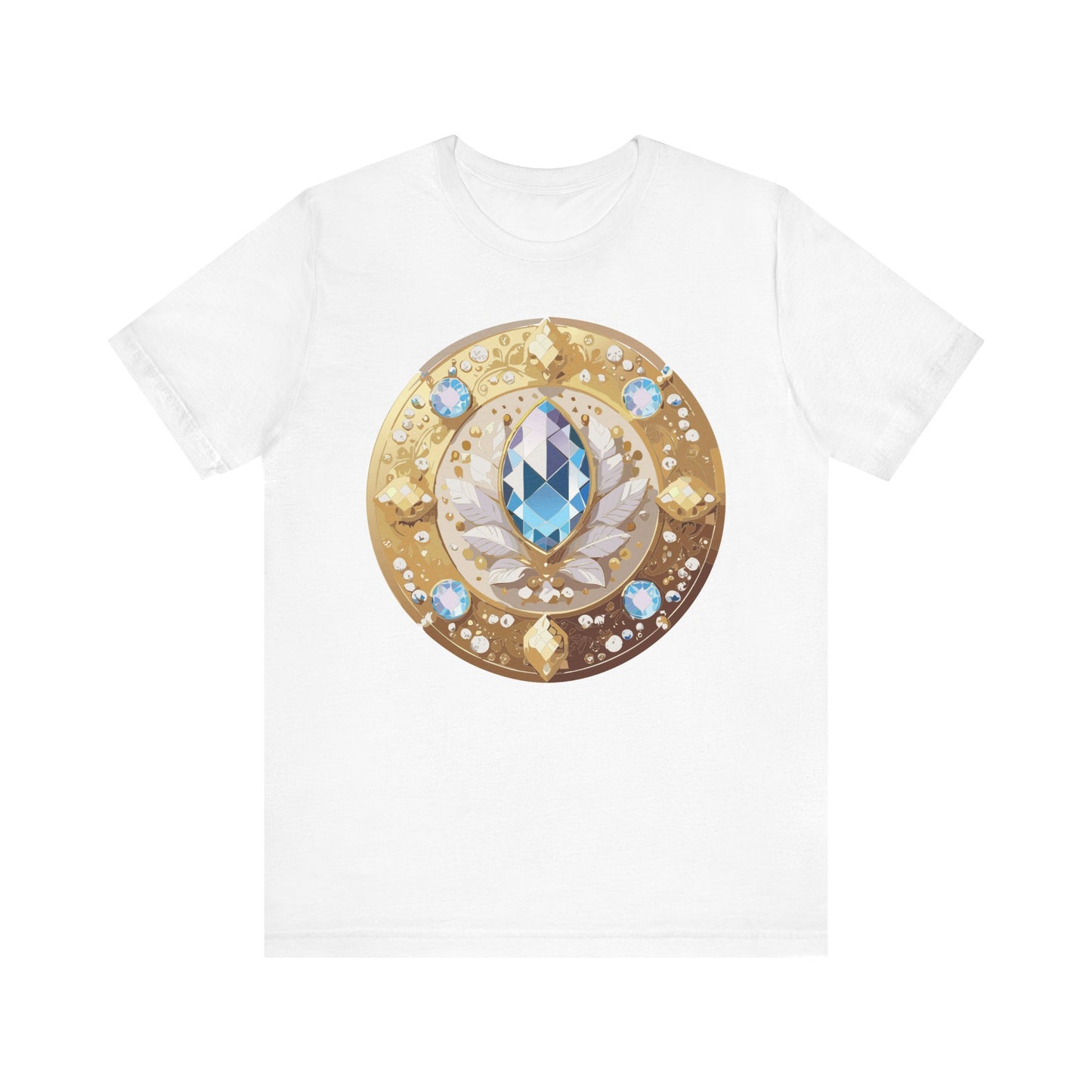 Medallion Shirt, Shirt with Medallion, Tee Shirt with Medal