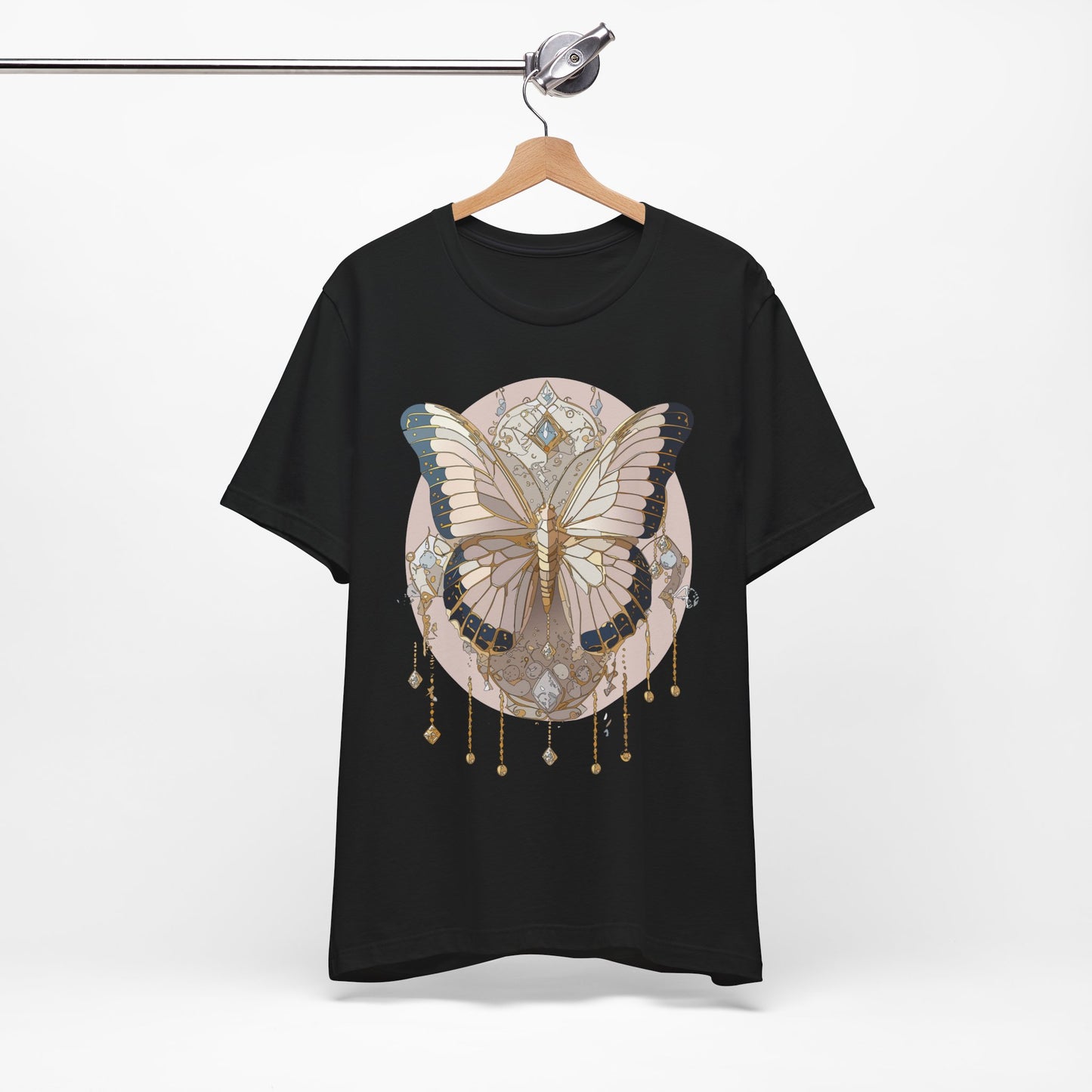 Butterfly Shirt, Shirt with Butterfly, Tee Shirt with Antique Butterfly