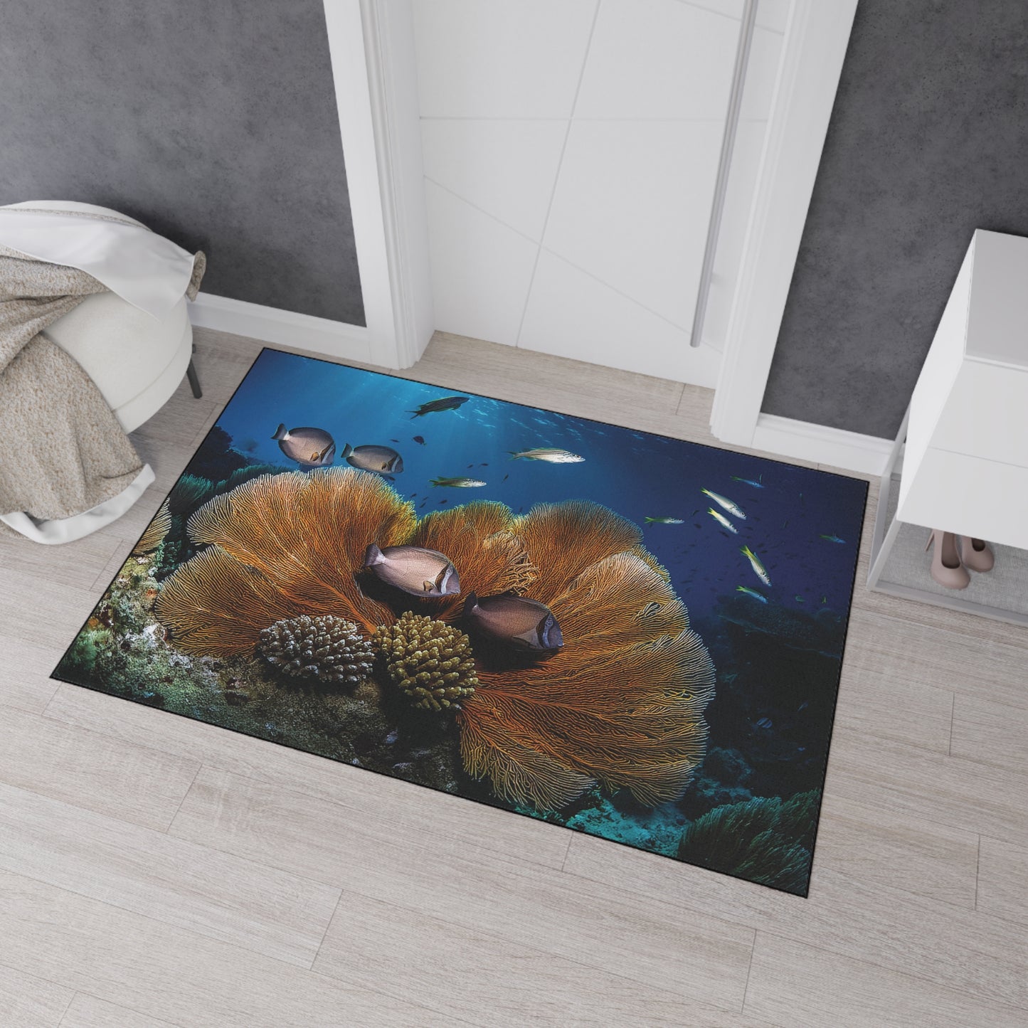 Heavy Duty Floor Mat - Deep Ocean