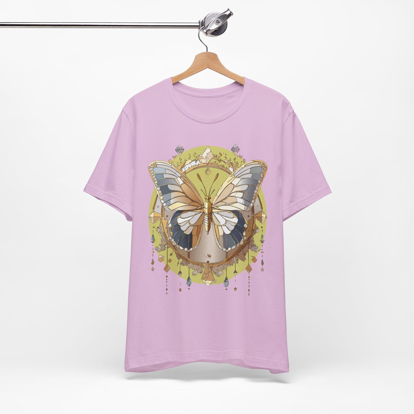 Butterfly Shirt, Shirt with Butterfly, Tee Shirt with Antique Butterfly