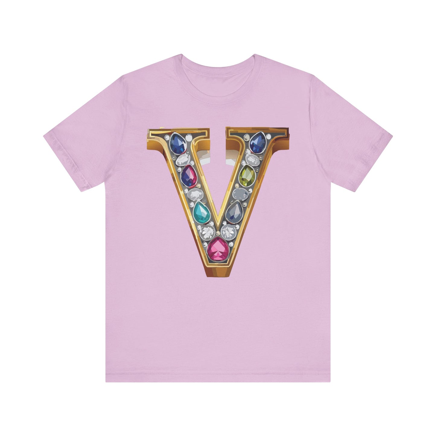 Letter Shirt, Shirt with Letters, Tee Shirt with Gold Letter, Shirt with Antique Letters