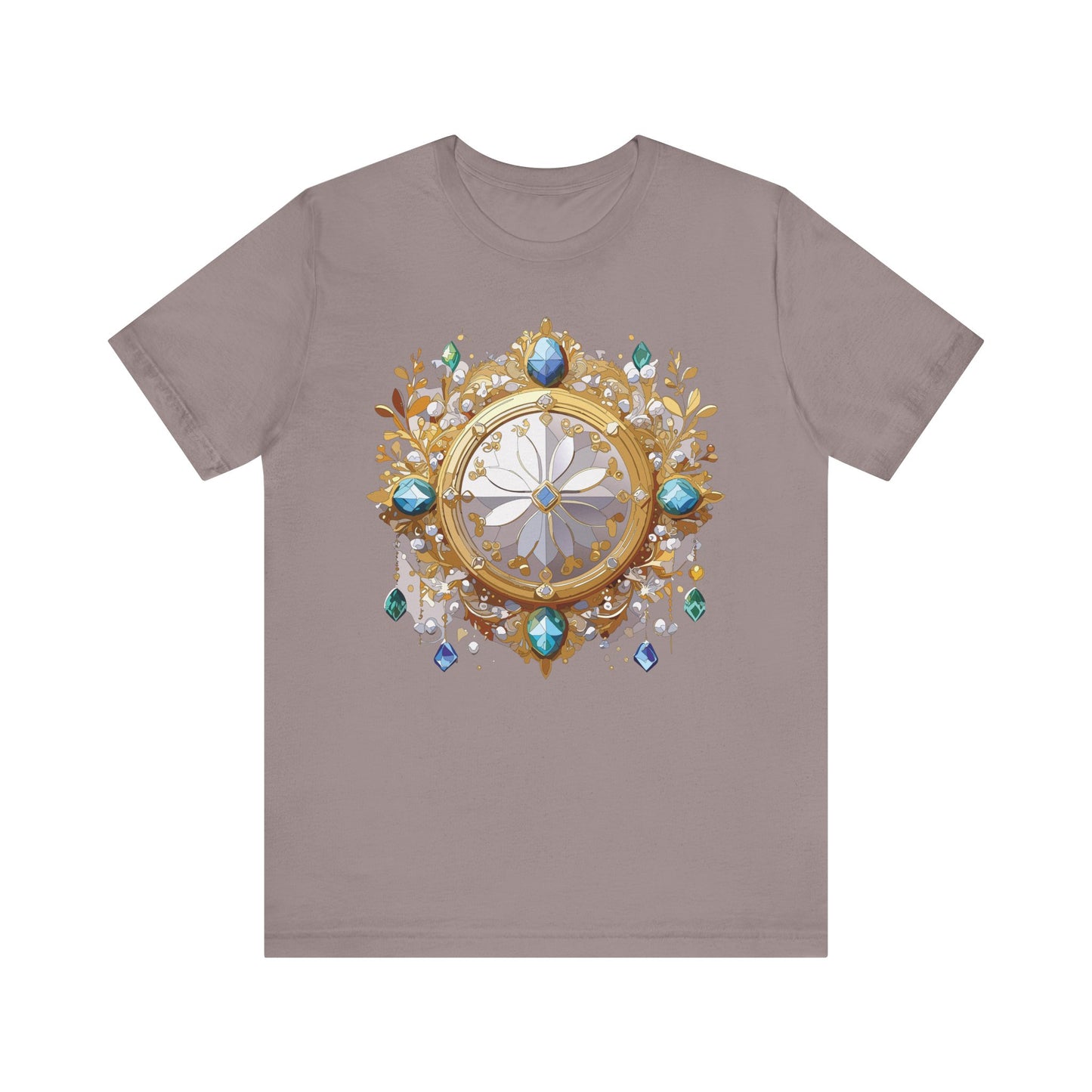 Medallion Shirt, Shirt with Medallion, Tee Shirt with Medal