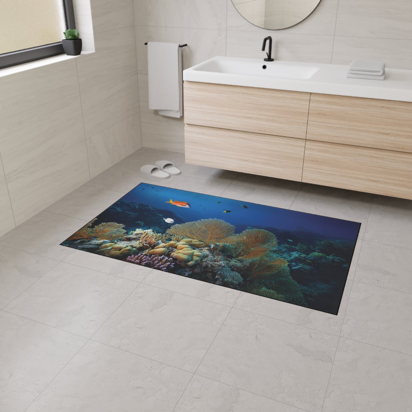 Heavy Duty Floor Mat - Deep Ocean