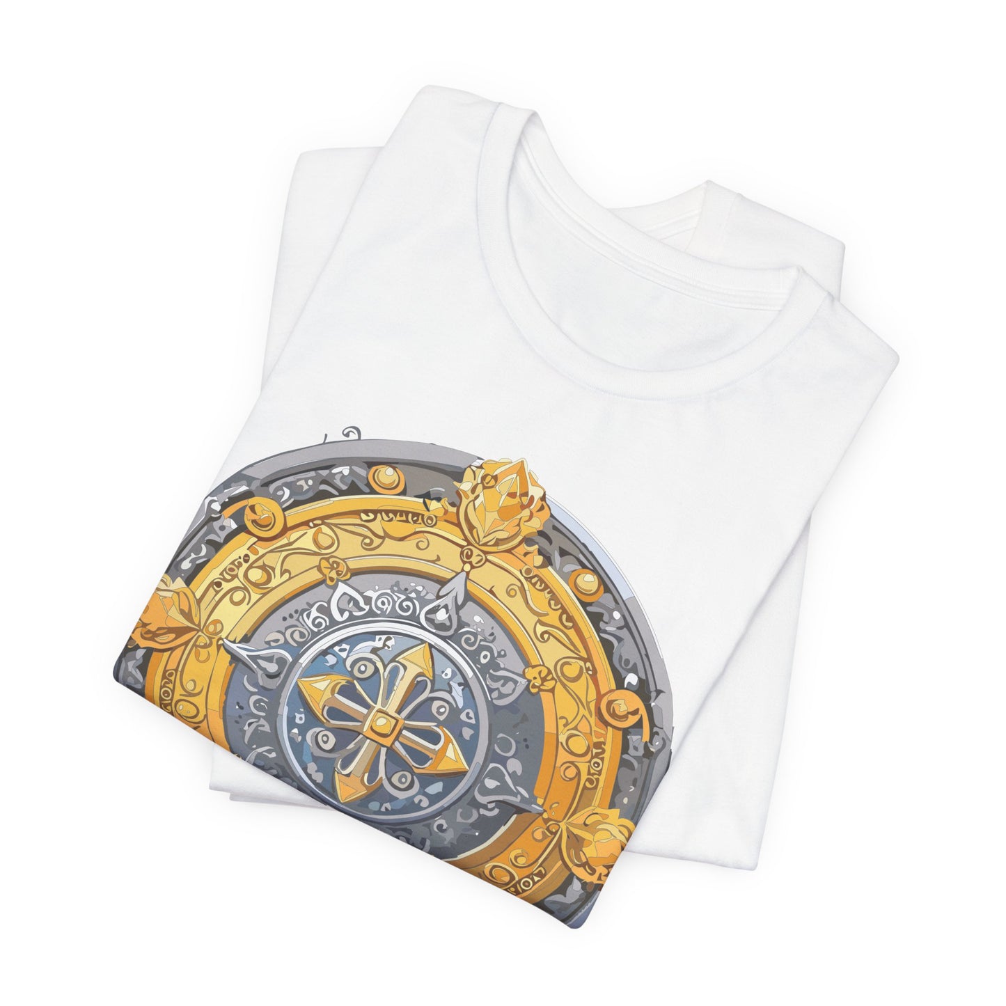 Coin Shirt, Shirt with Coin, Tee Shirt with Gold Coin, Shirt with Antique Coin