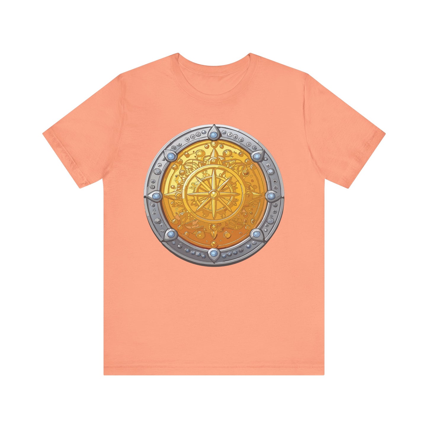 Coin Shirt, Shirt with Coin, Tee Shirt with Gold Coin, Shirt with Antique Coin
