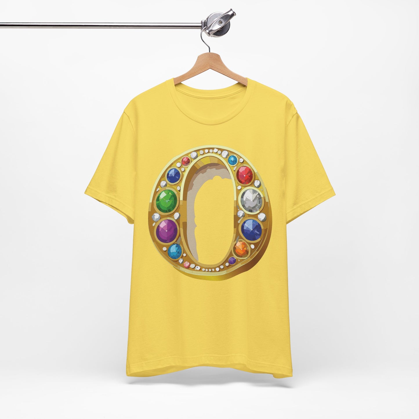 Letter Shirt, Shirt with Letters, Tee Shirt with Gold Letter, Shirt with Antique Letters