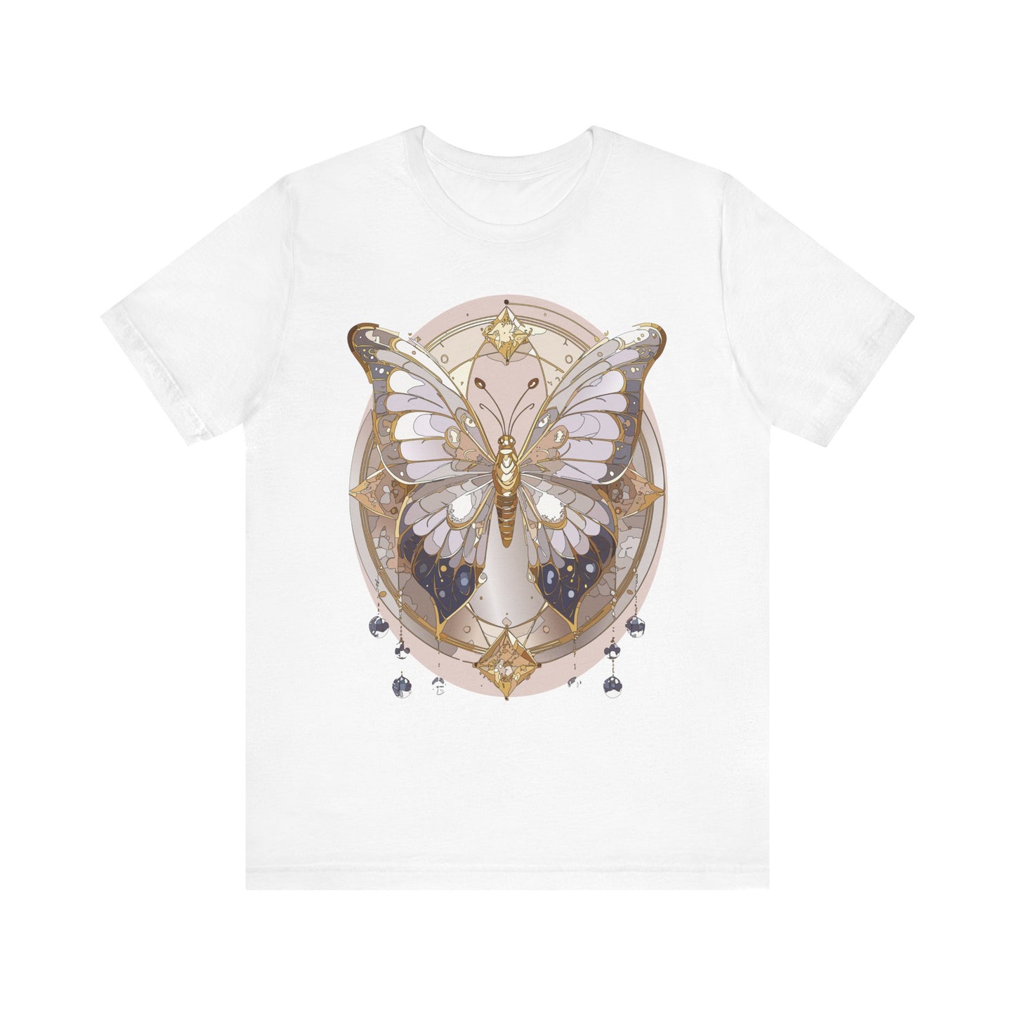 Butterfly Shirt, Shirt with Butterfly, Tee Shirt with Antique Butterfly