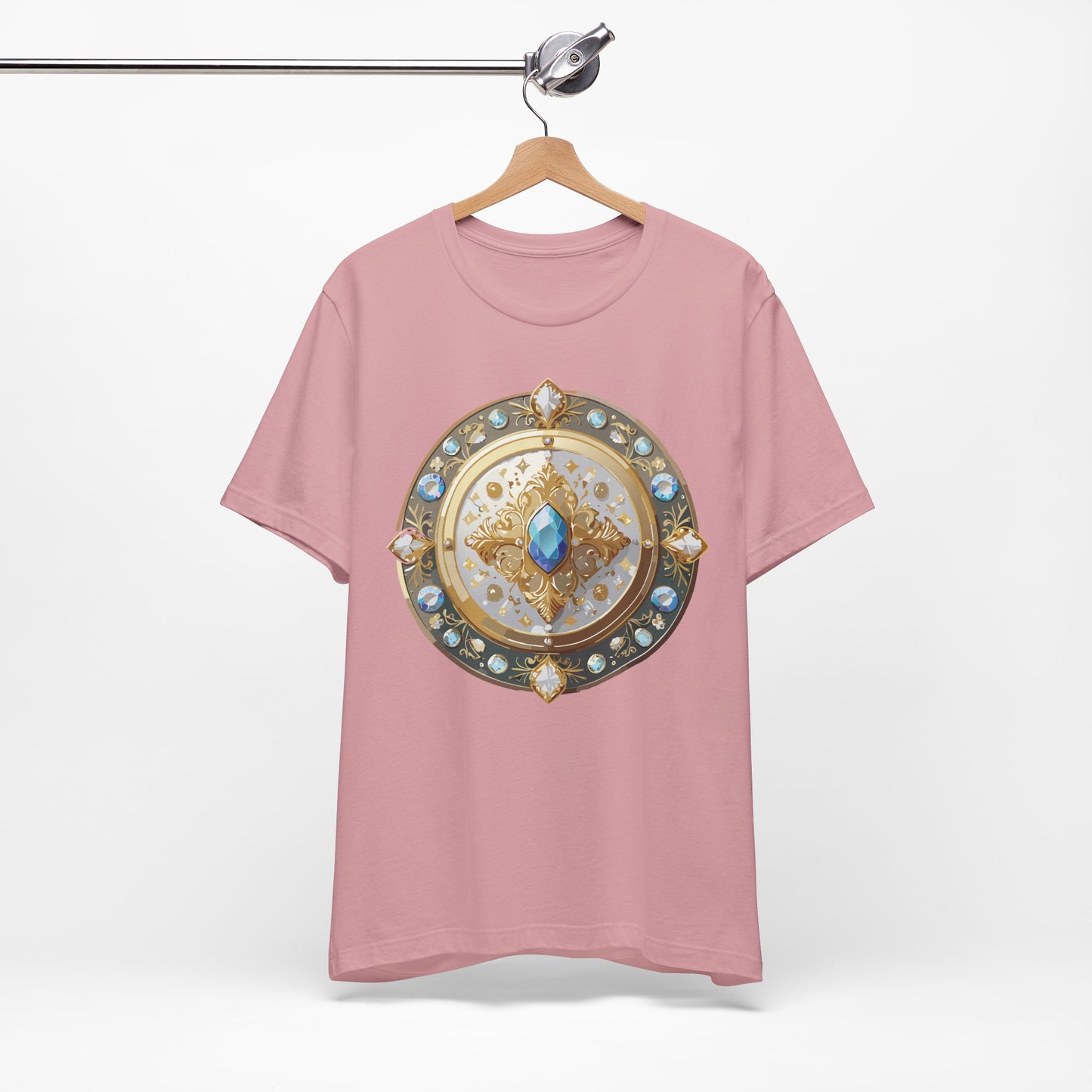Medallion Shirt, Shirt with Medallion, Tee Shirt with Medal