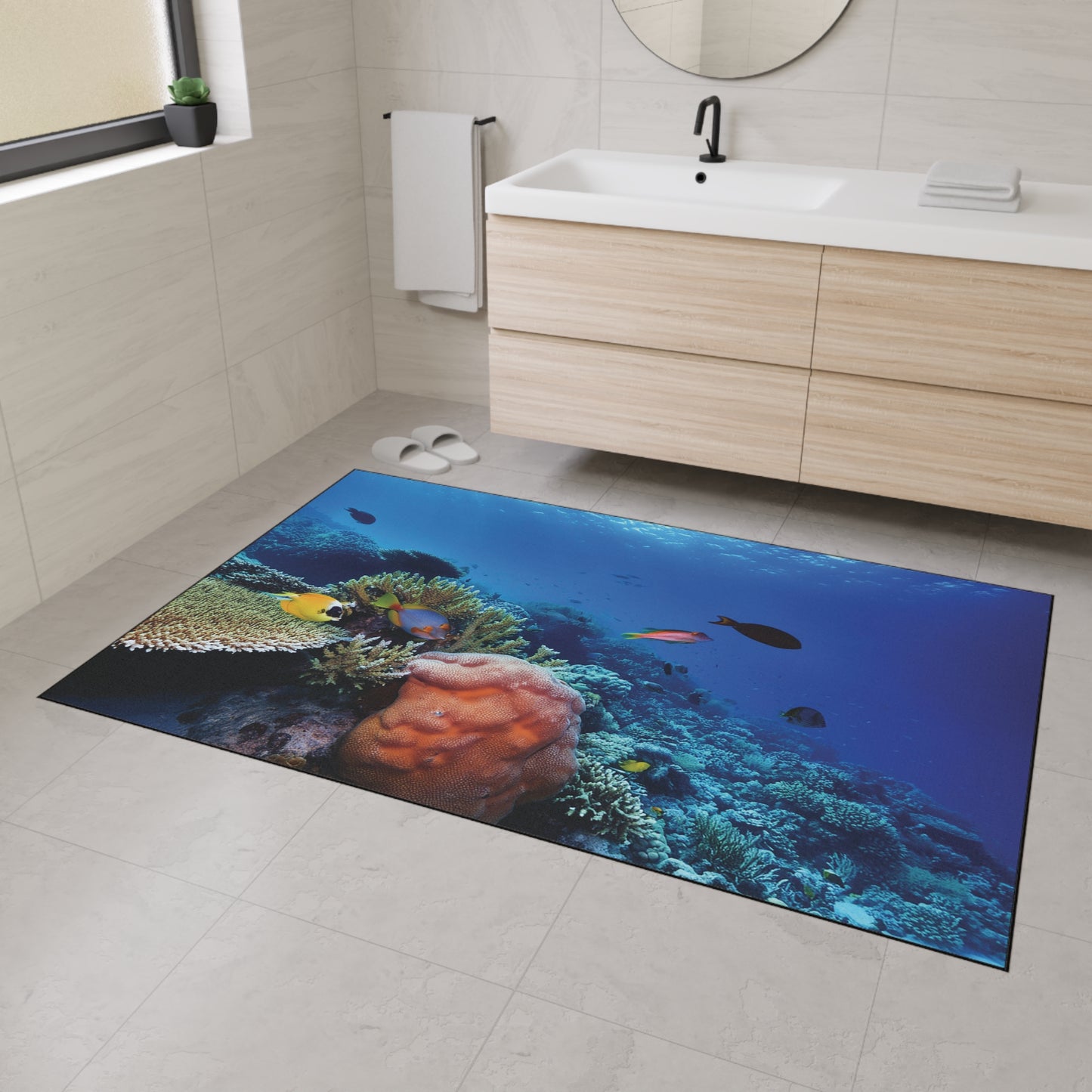 Heavy Duty Floor Mat - Deep Ocean