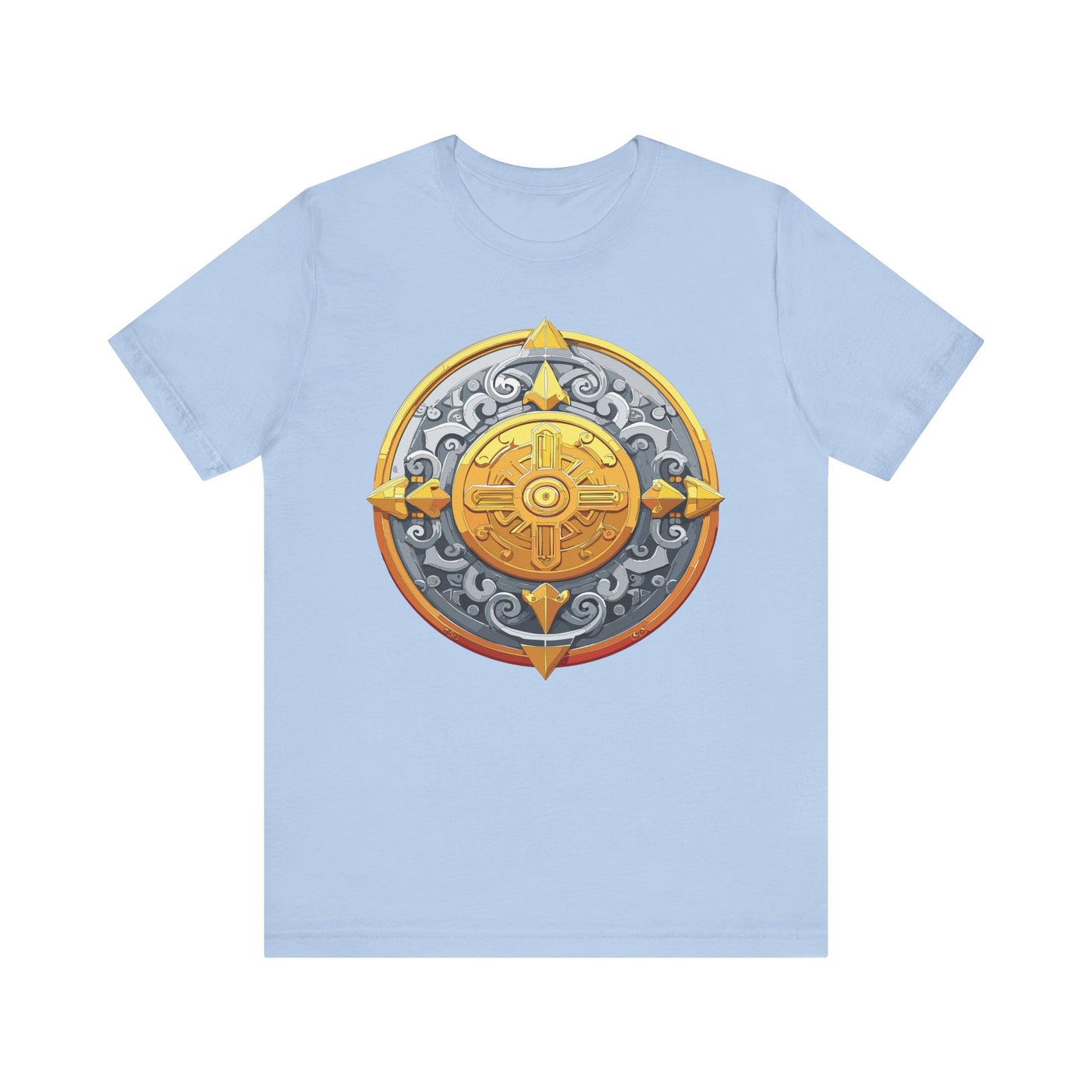 Coin Shirt, Shirt with Coin, Tee Shirt with Gold Coin, Shirt with Antique Coin