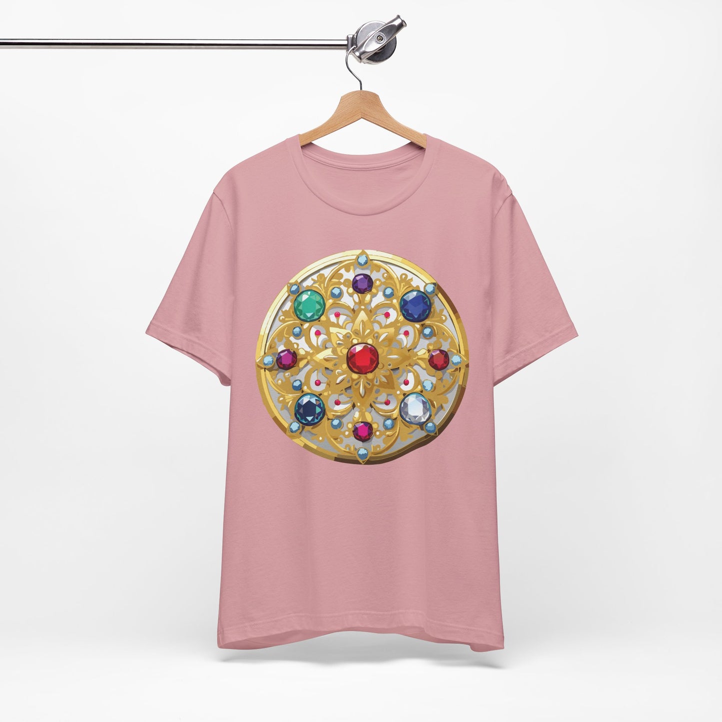 Medallion Shirt, Shirt with Medallion, Tee Shirt with Medal