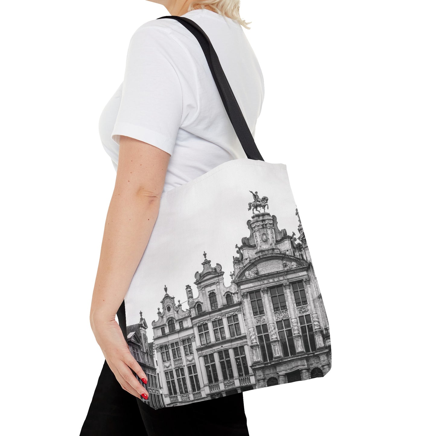 Canvas Bag with City Prints