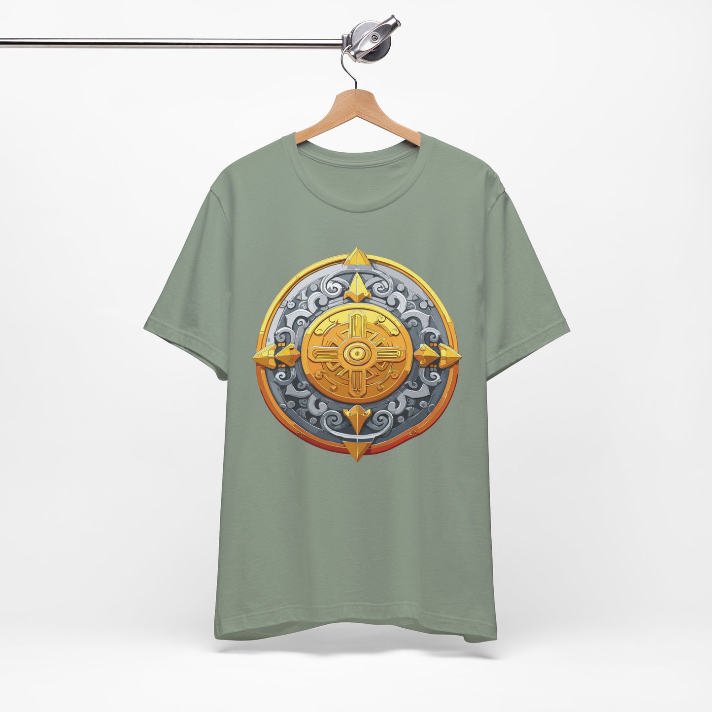 Coin Shirt, Shirt with Coin, Tee Shirt with Gold Coin, Shirt with Antique Coin