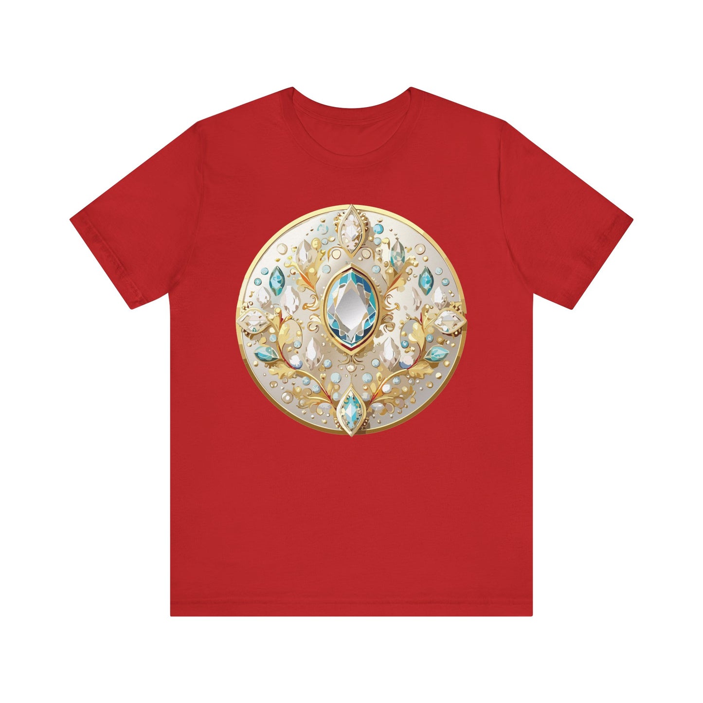 Medallion Shirt, Shirt with Medallion, Tee Shirt with Medal