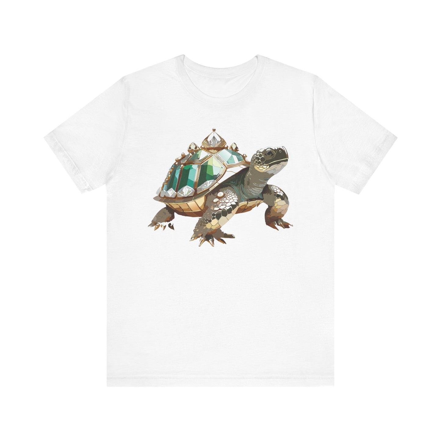 Animal Shirt, Shirt with Animal, Tee Shirt with Gold Animal Medal, Shirt with Antique Animal Medallion