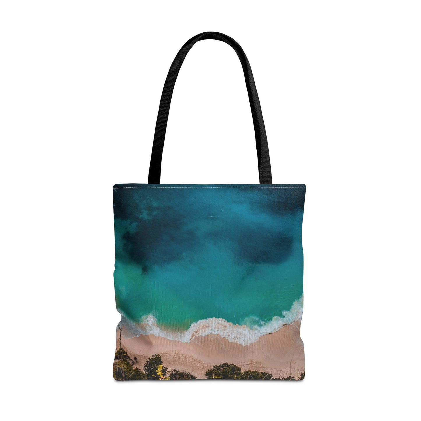 Canvas Bag with Beach Prints