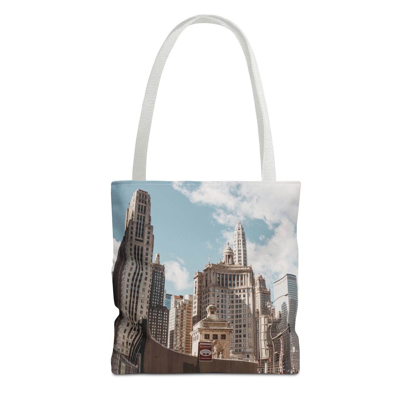 Canvas Bag with City Prints