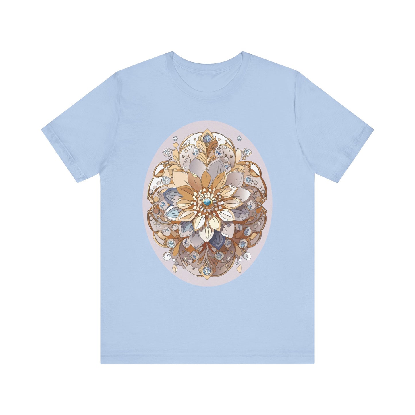 Floral Shirt, Flower Shirt, Tee Shirt with Antique Flower