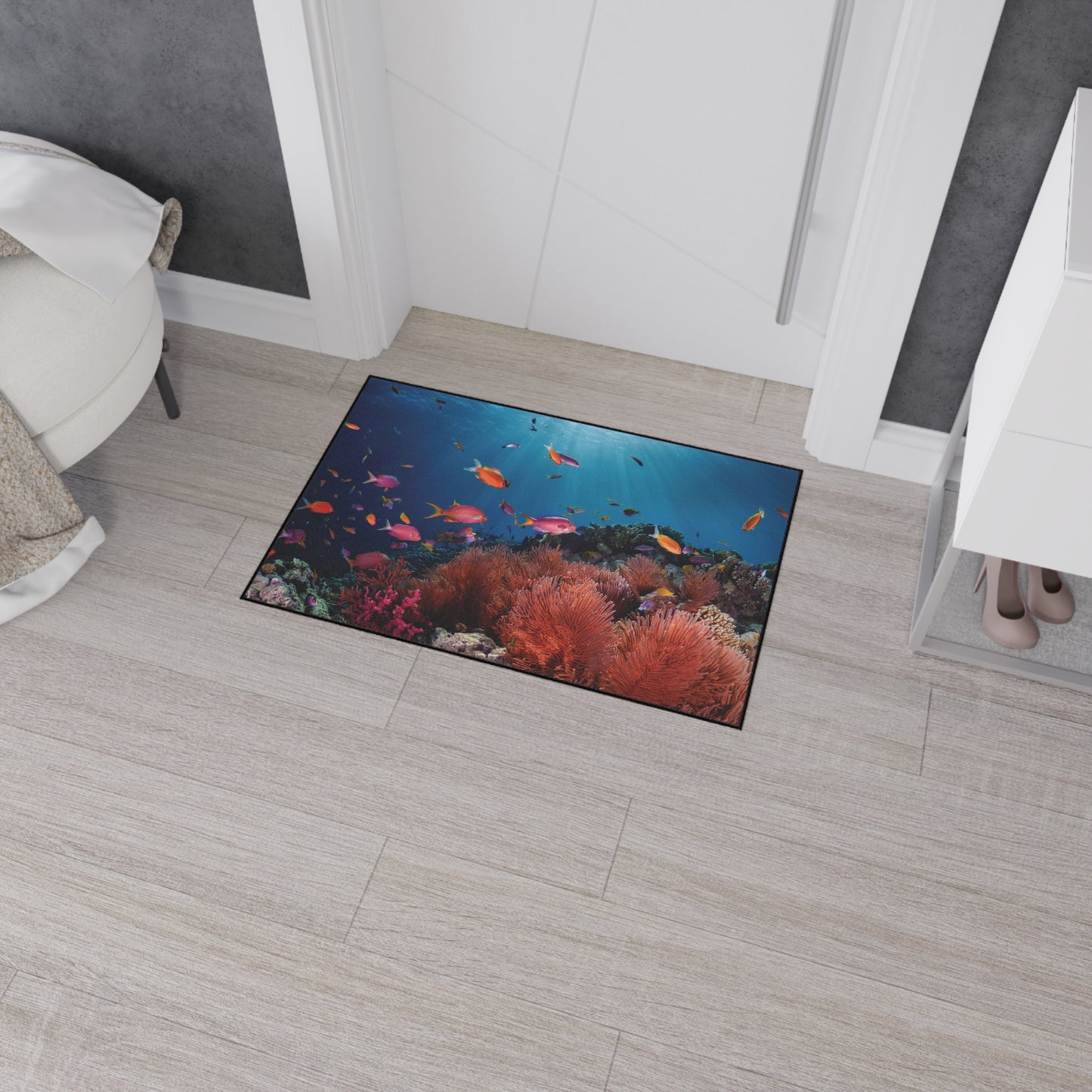 Heavy Duty Floor Mat - Deep Ocean