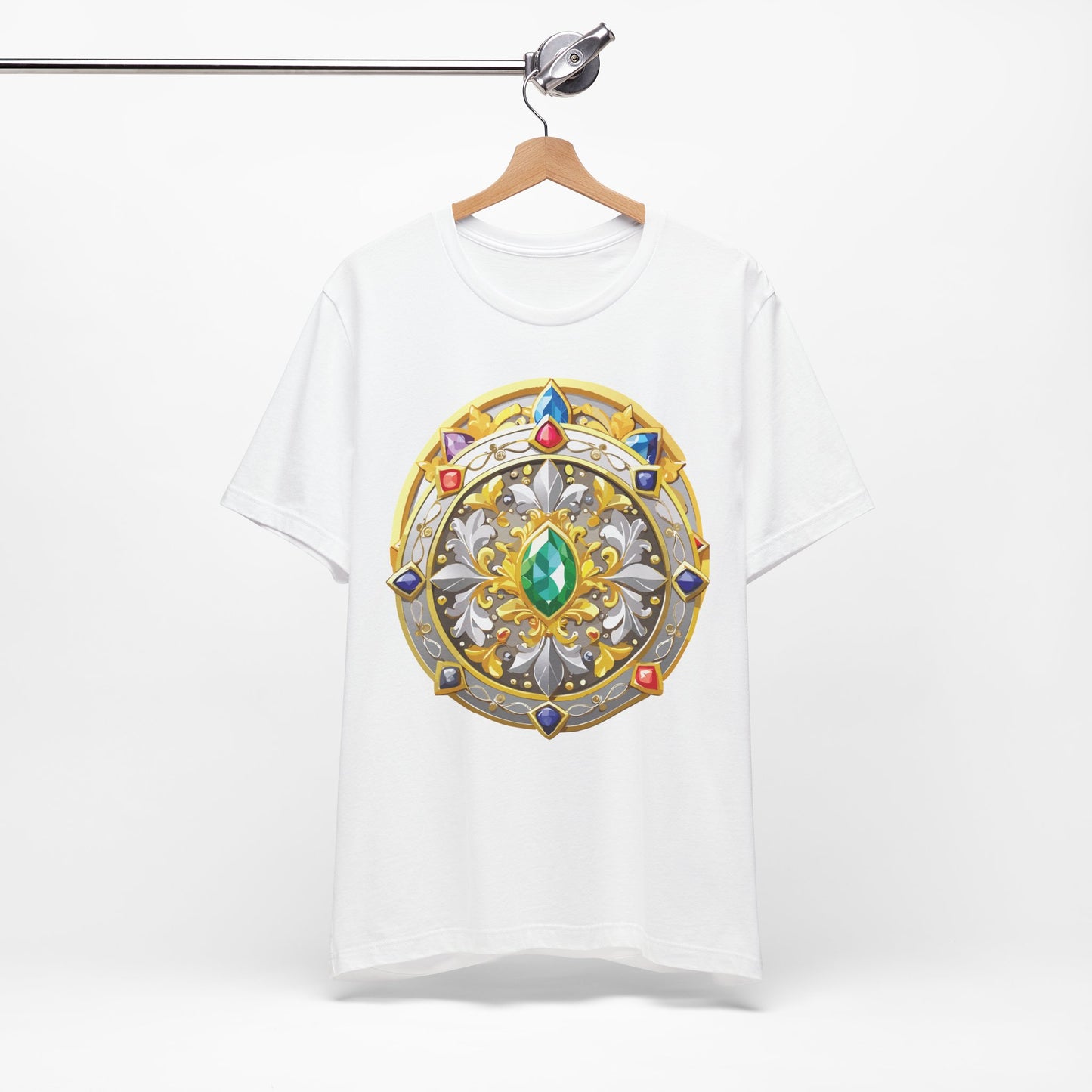 Medallion Shirt, Shirt with Medallion, Tee Shirt with Medal