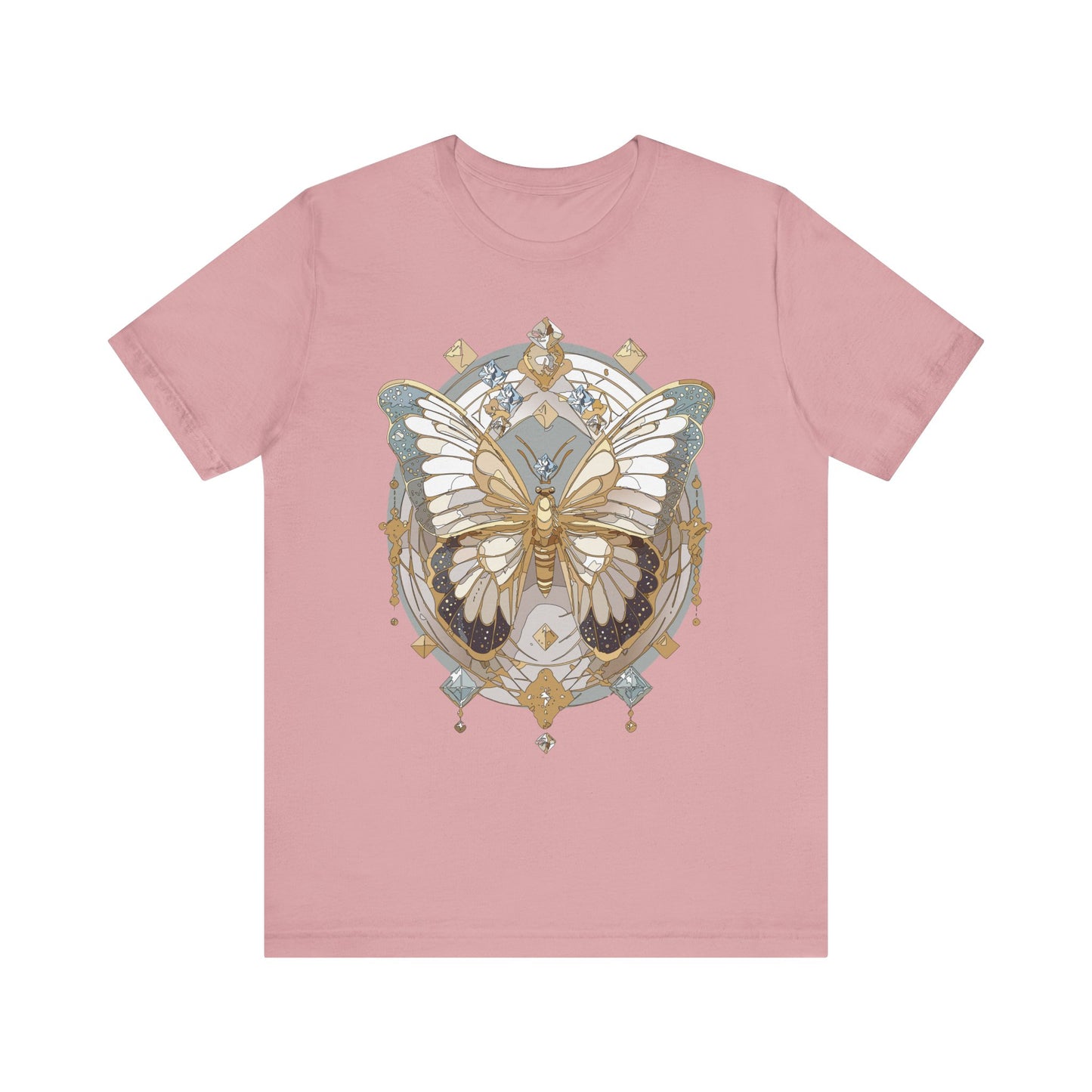 Butterfly Shirt, Shirt with Butterfly, Tee Shirt with Antique Butterfly